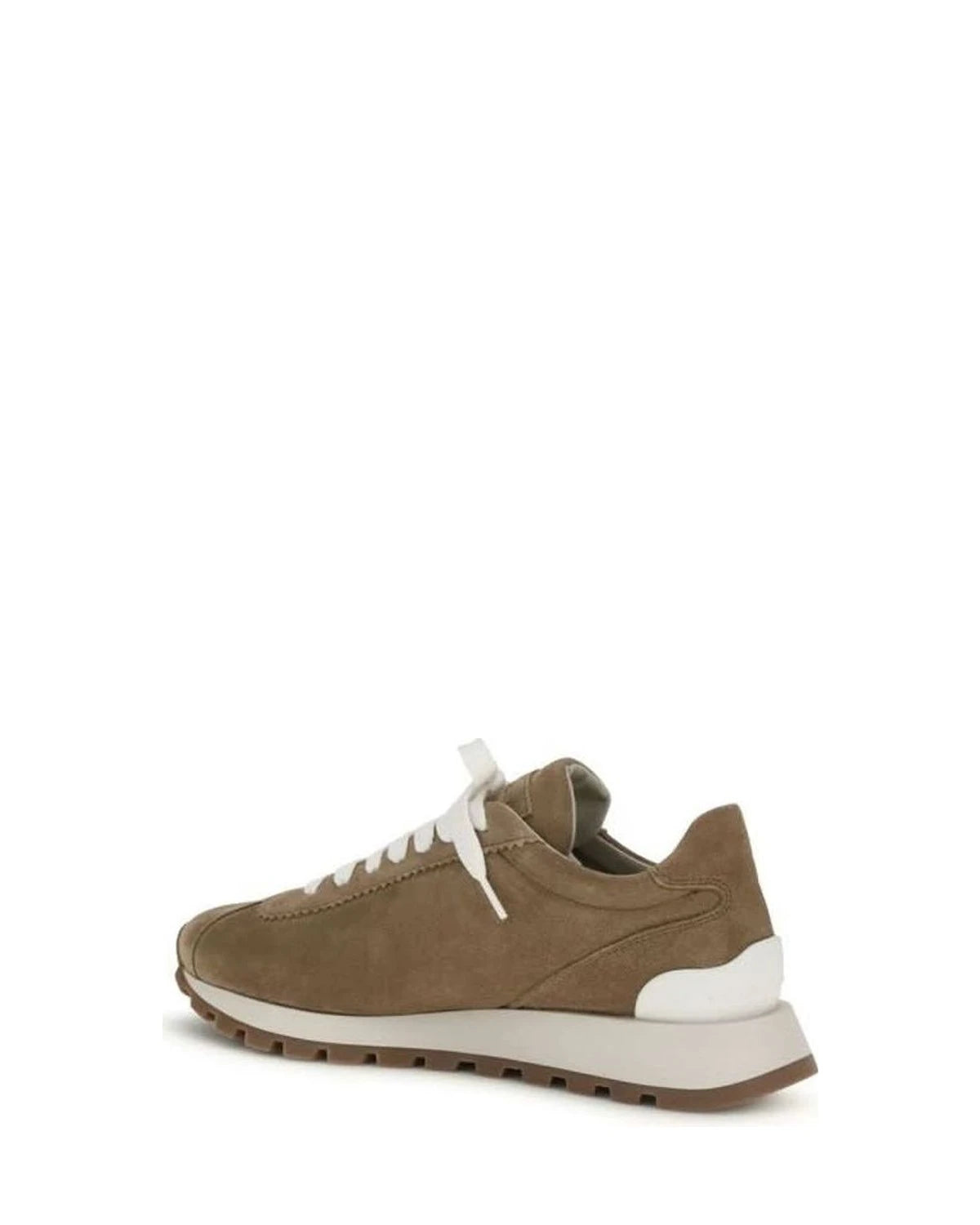 Brunello Cucinelli Beige Rubber Platform Sneakers Sneakers