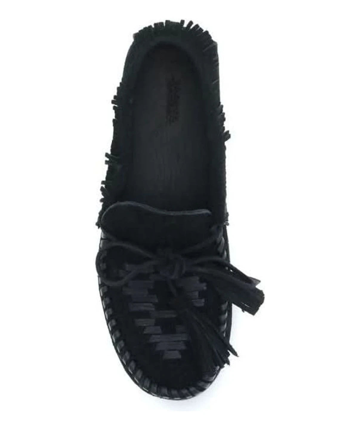 Isabel Marant Black Calf Leather Bos Taurus Slip On Loafers Flats
