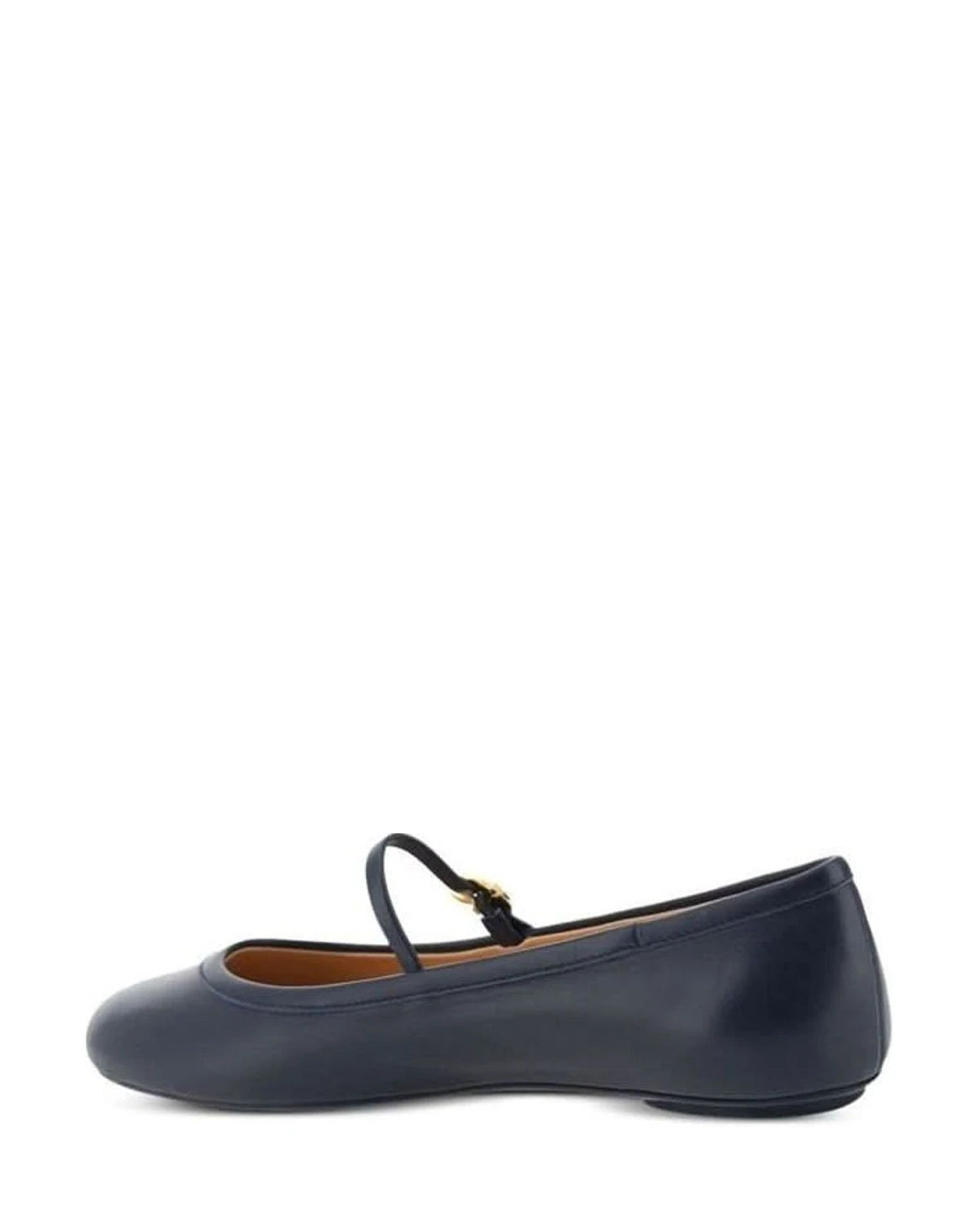 Gianvito Rossi Blue Ballet Flats