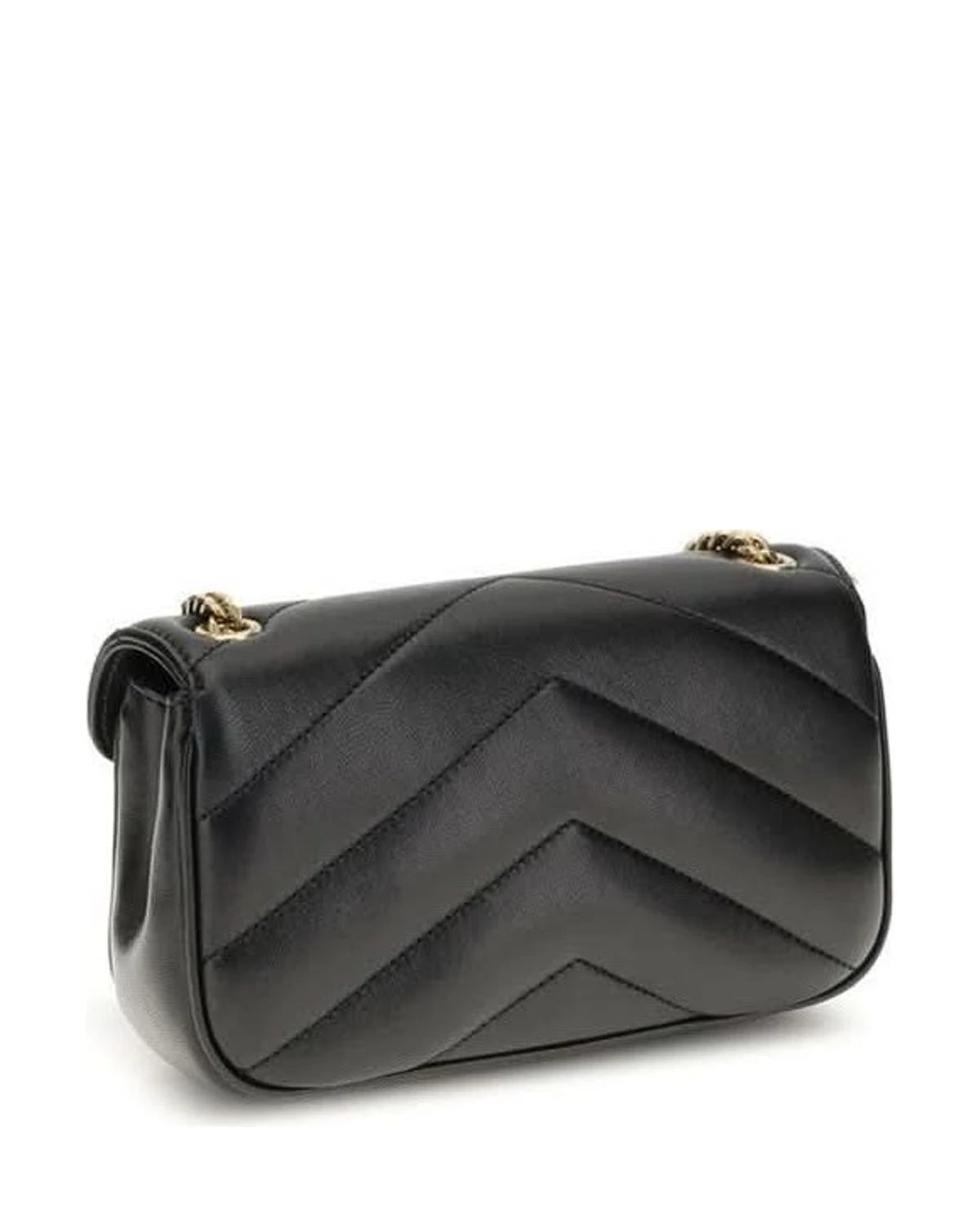 Saint Laurent Black Lamb Ovis Aries Shoulder Bag