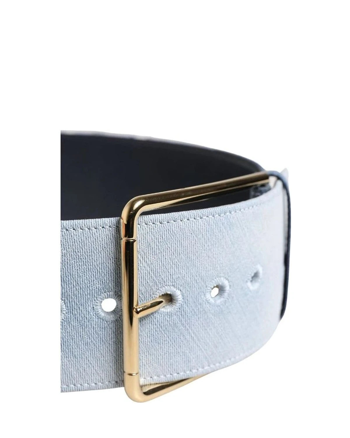 Dolce & Gabbana Belts in blue, Cotton Calf — view 3