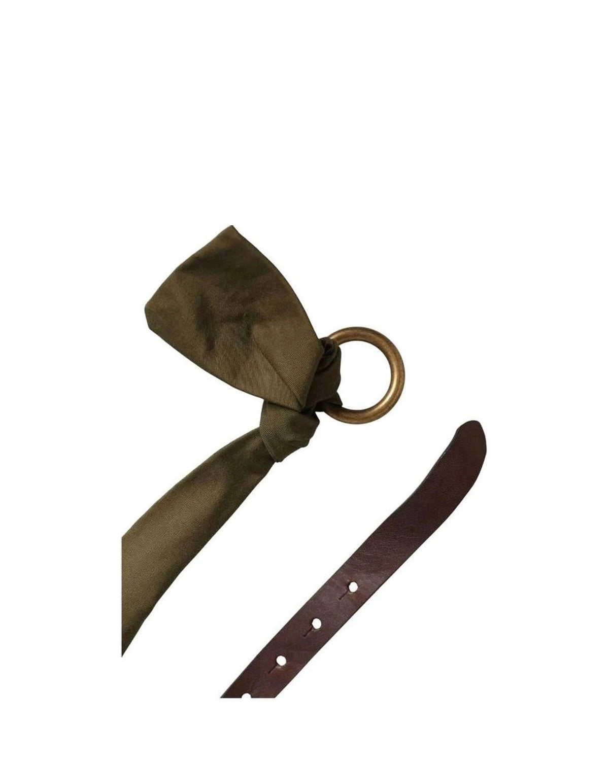Ermanno Scervino Belts in green, Cotton — view 7