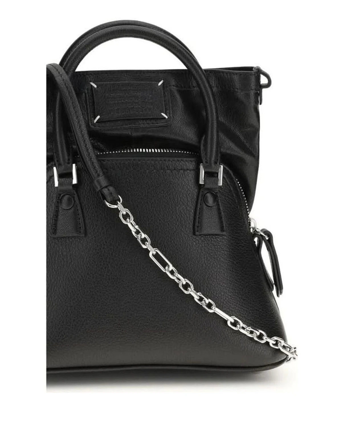 Maison Margiela Black Goatskin Handbag