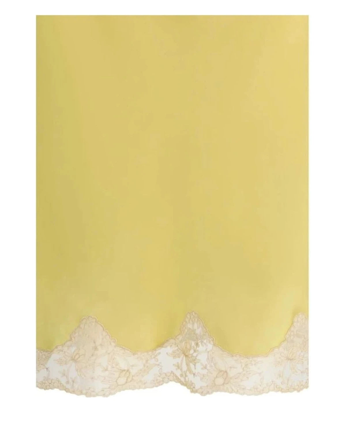 Saint Laurent Skirt in yellow, Silk — view 3