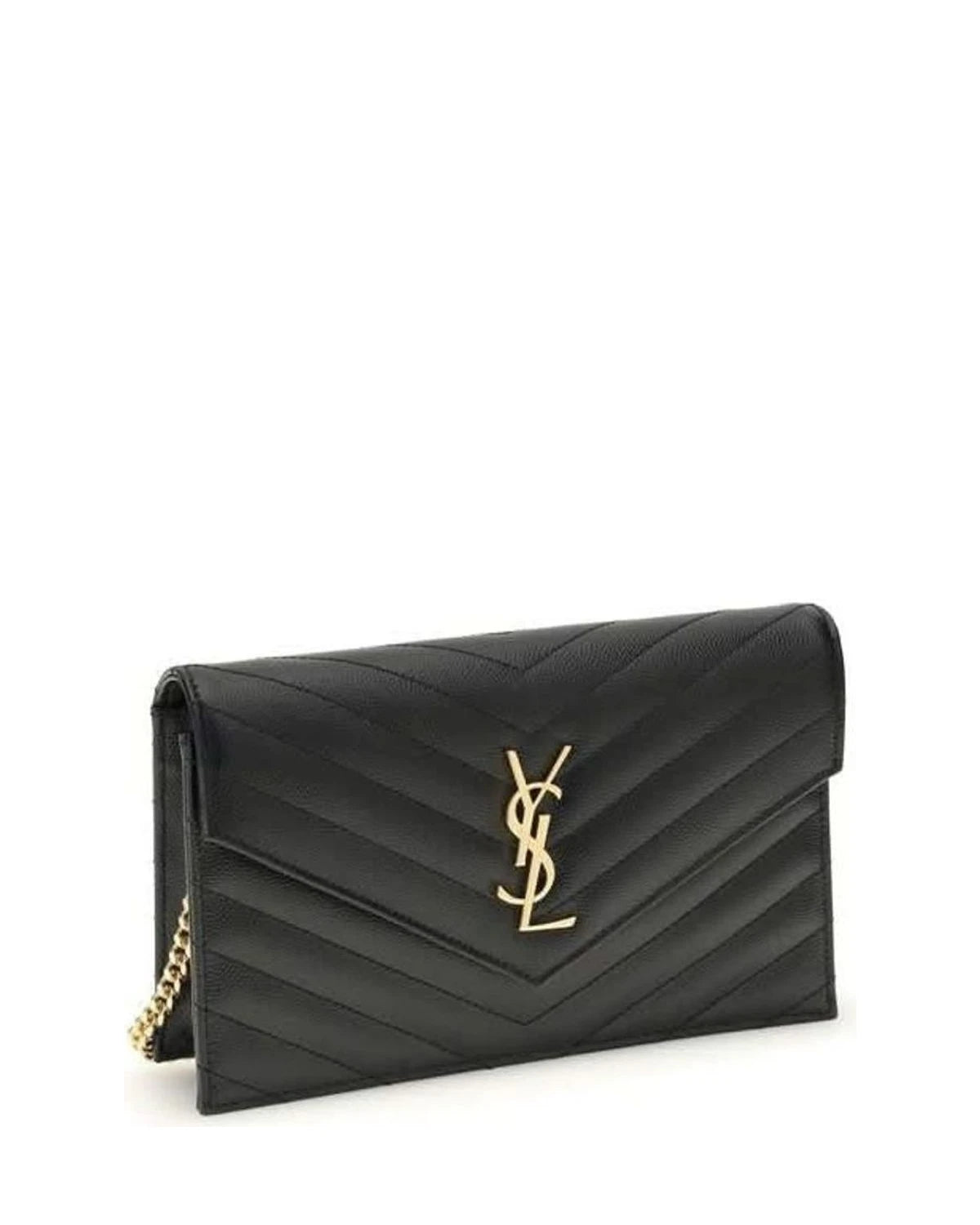 Saint Laurent Black Calf Leather Bos Taurus Shoulder Bag Glam Steals