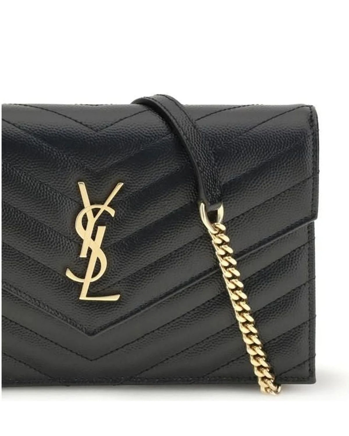 Saint Laurent Black Calf Leather Bos Taurus Shoulder Bag Glam Steals