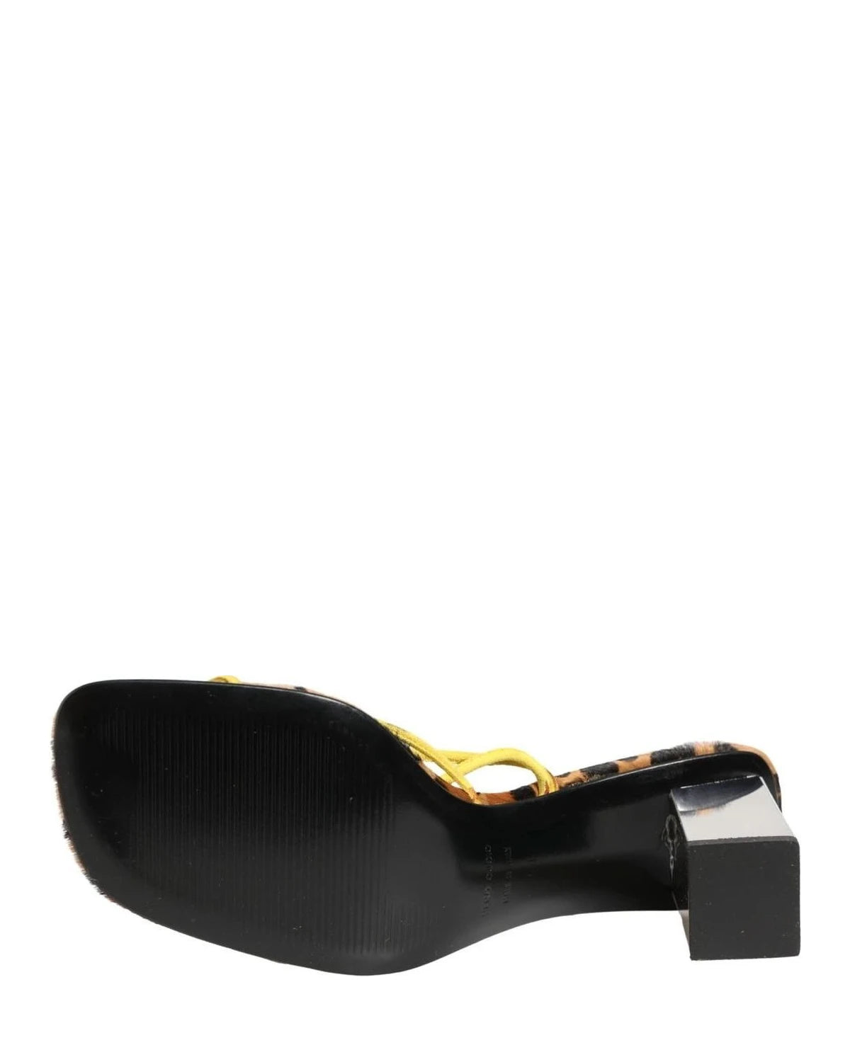 Dolce & Gabbana Multicolor Leather Block Heels Glam Steals