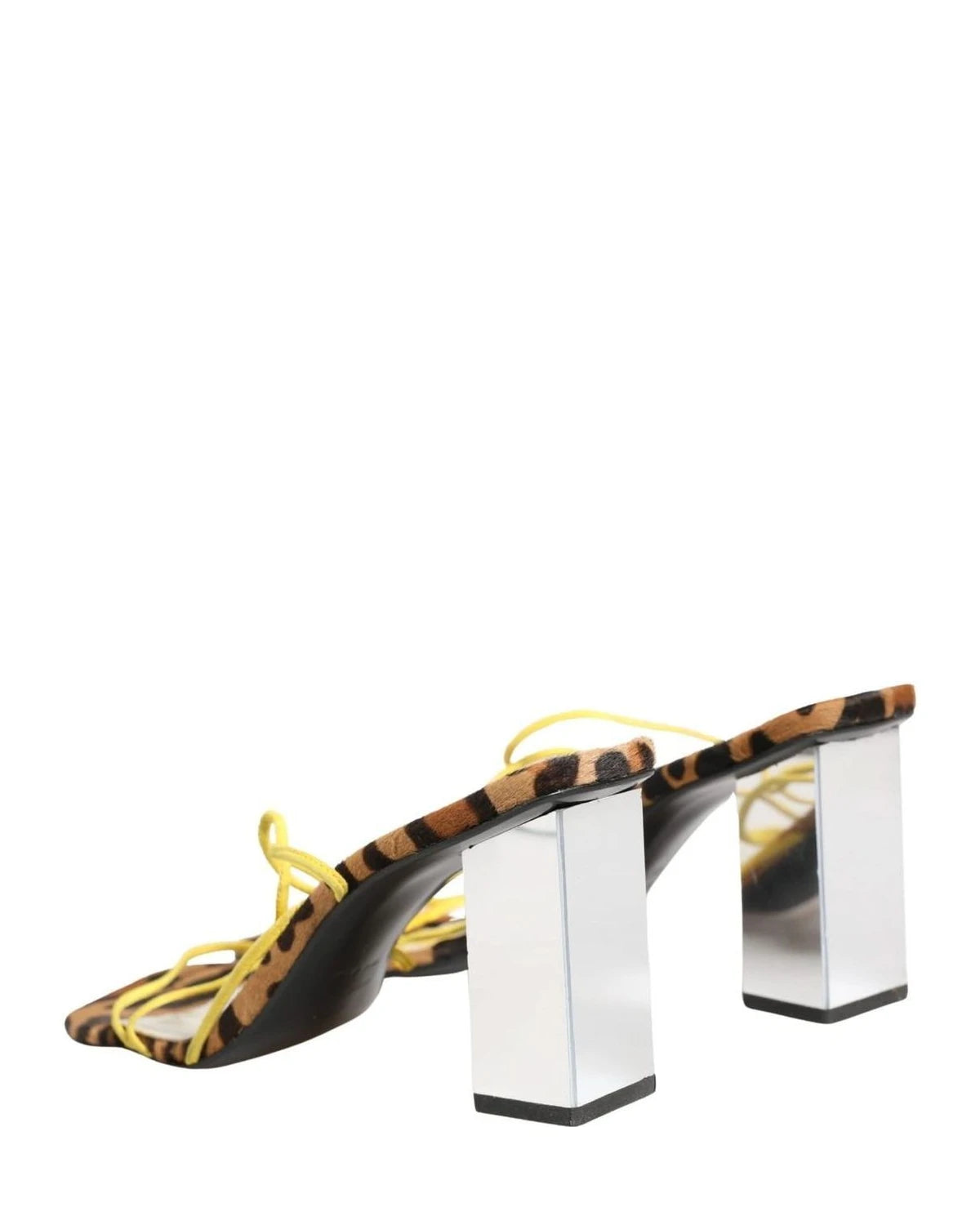 Dolce & Gabbana Multicolor Leather Block Heels Glam Steals