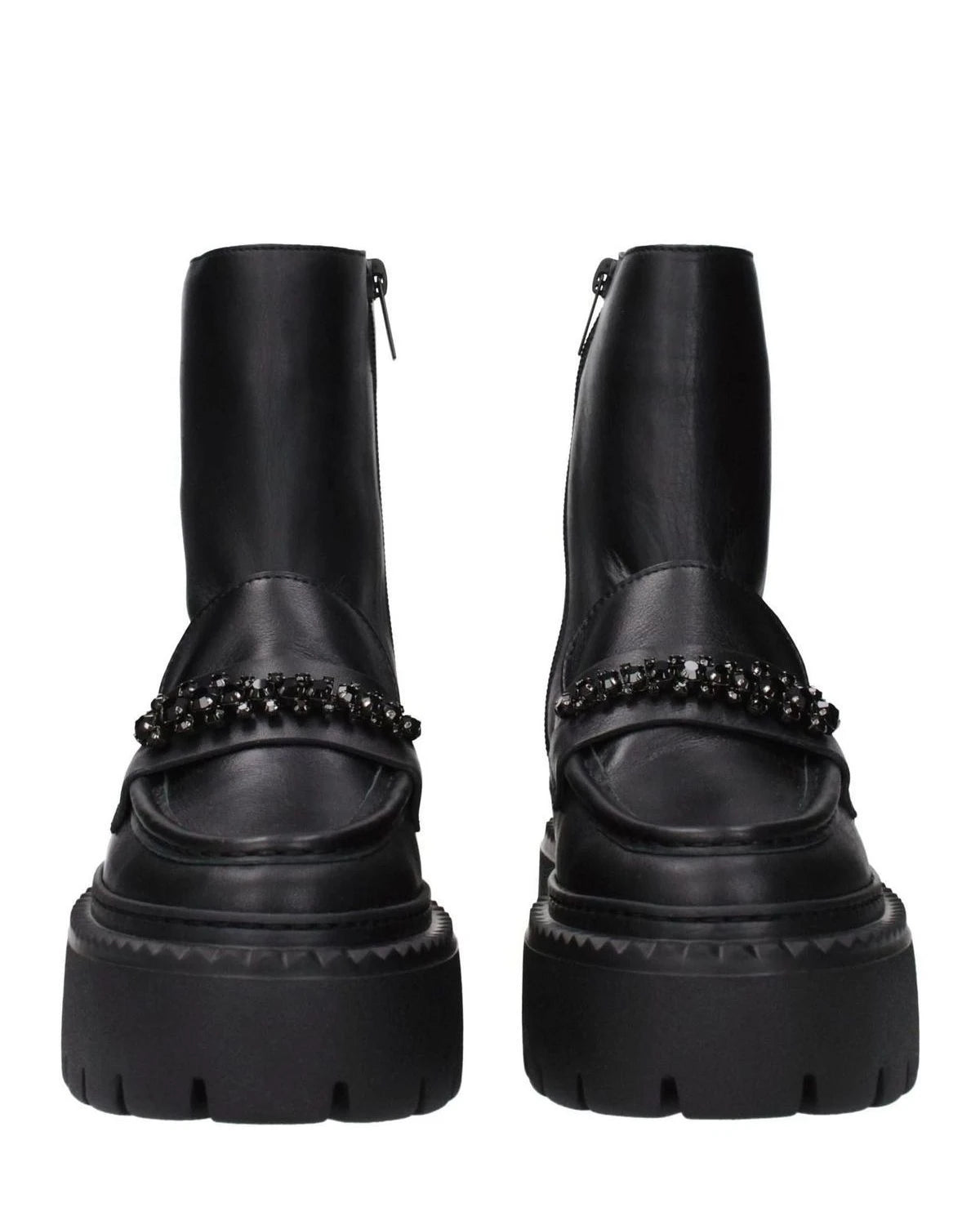 Jimmy Choo Black Leather Ankle Boots Glam Steals