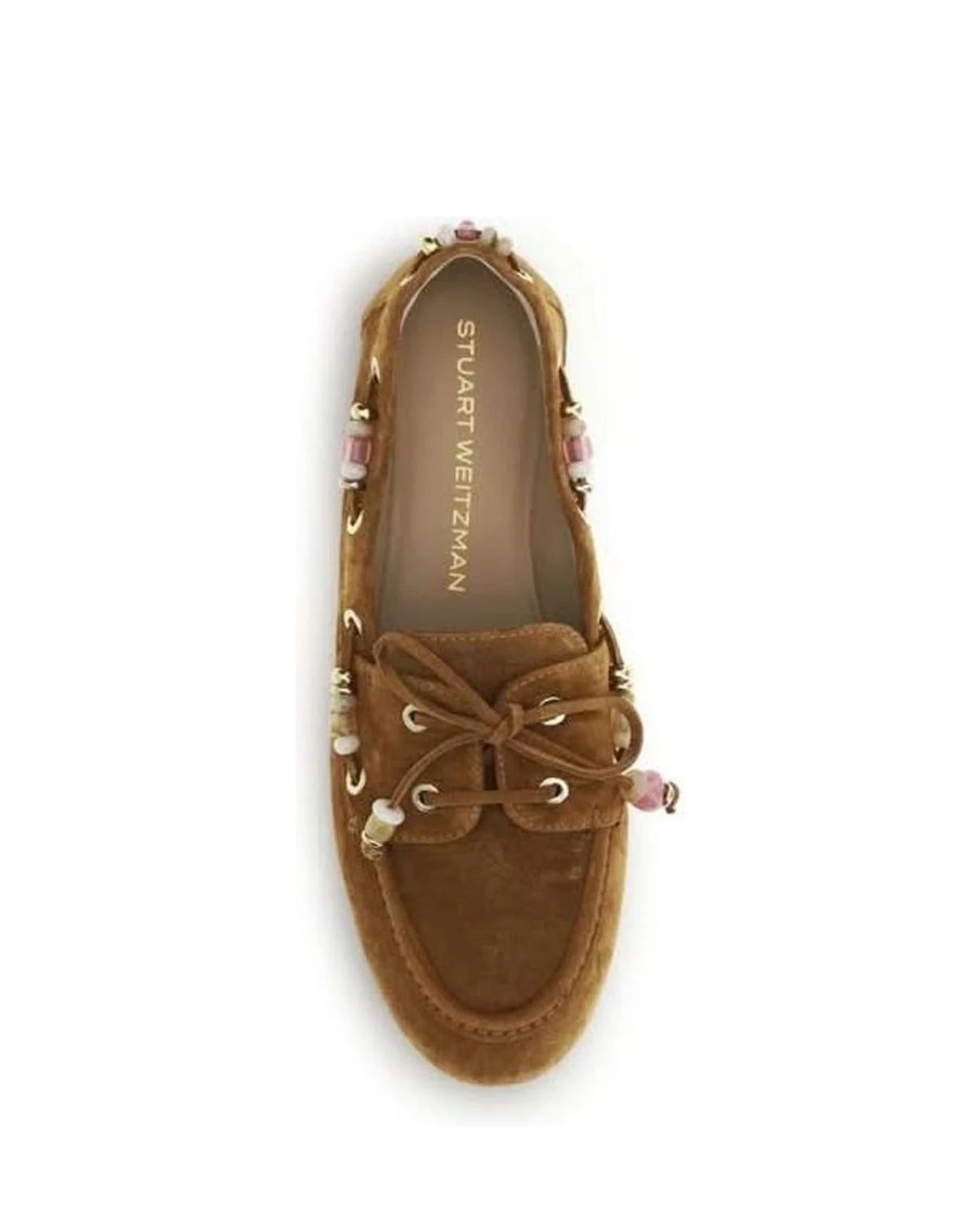 Stuart Weitzman Brown Slip On Loafers Glam Steals