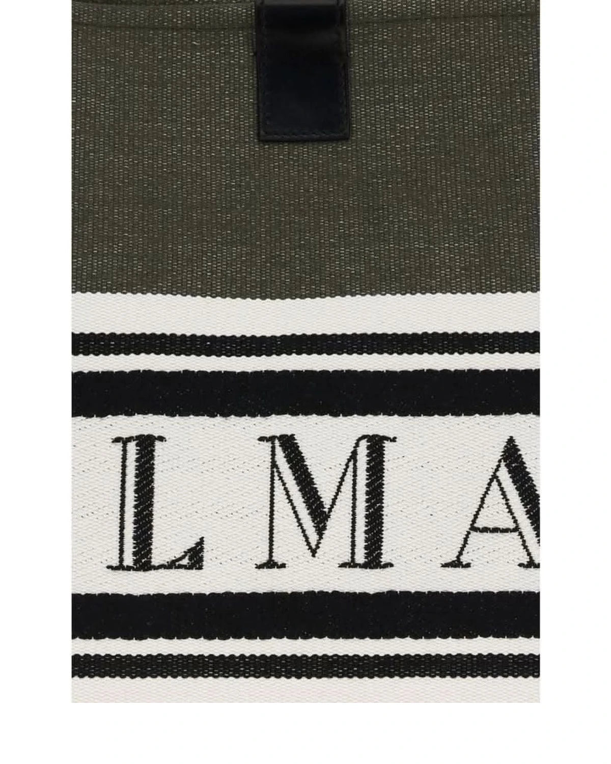 Balmain Black Cotton Handbag Glam Steals