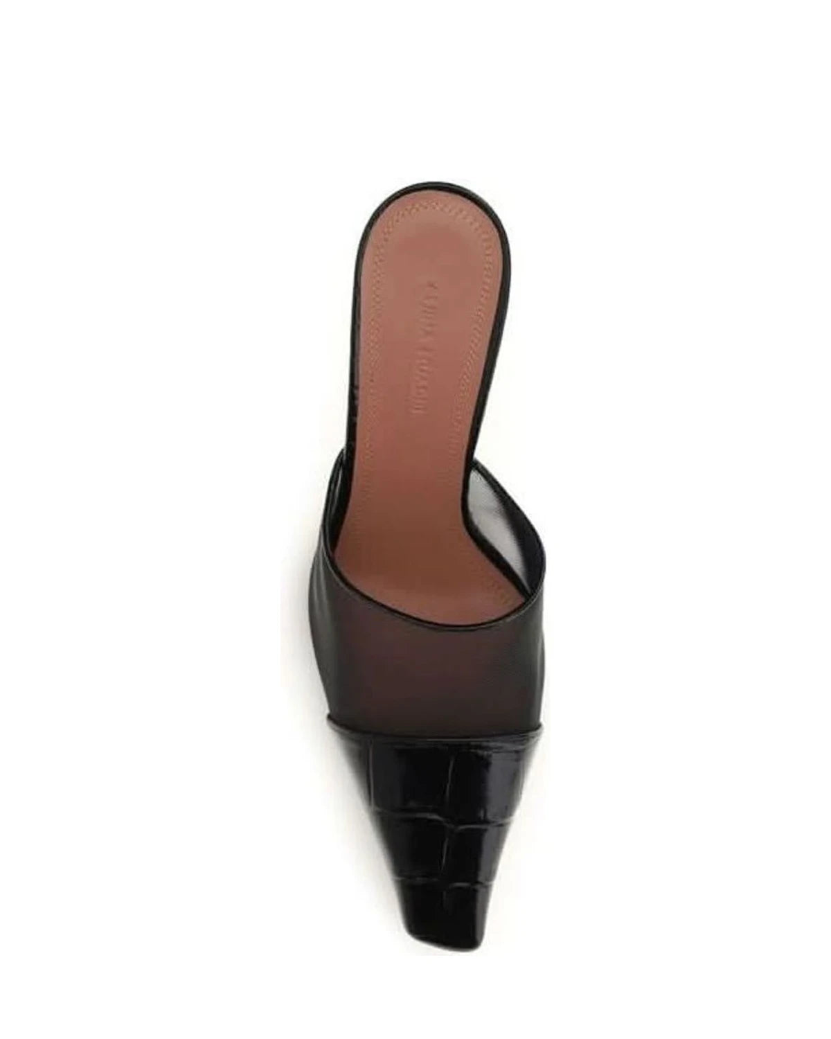 Black Calf Leather Bos Taurus Mules Glam Steals