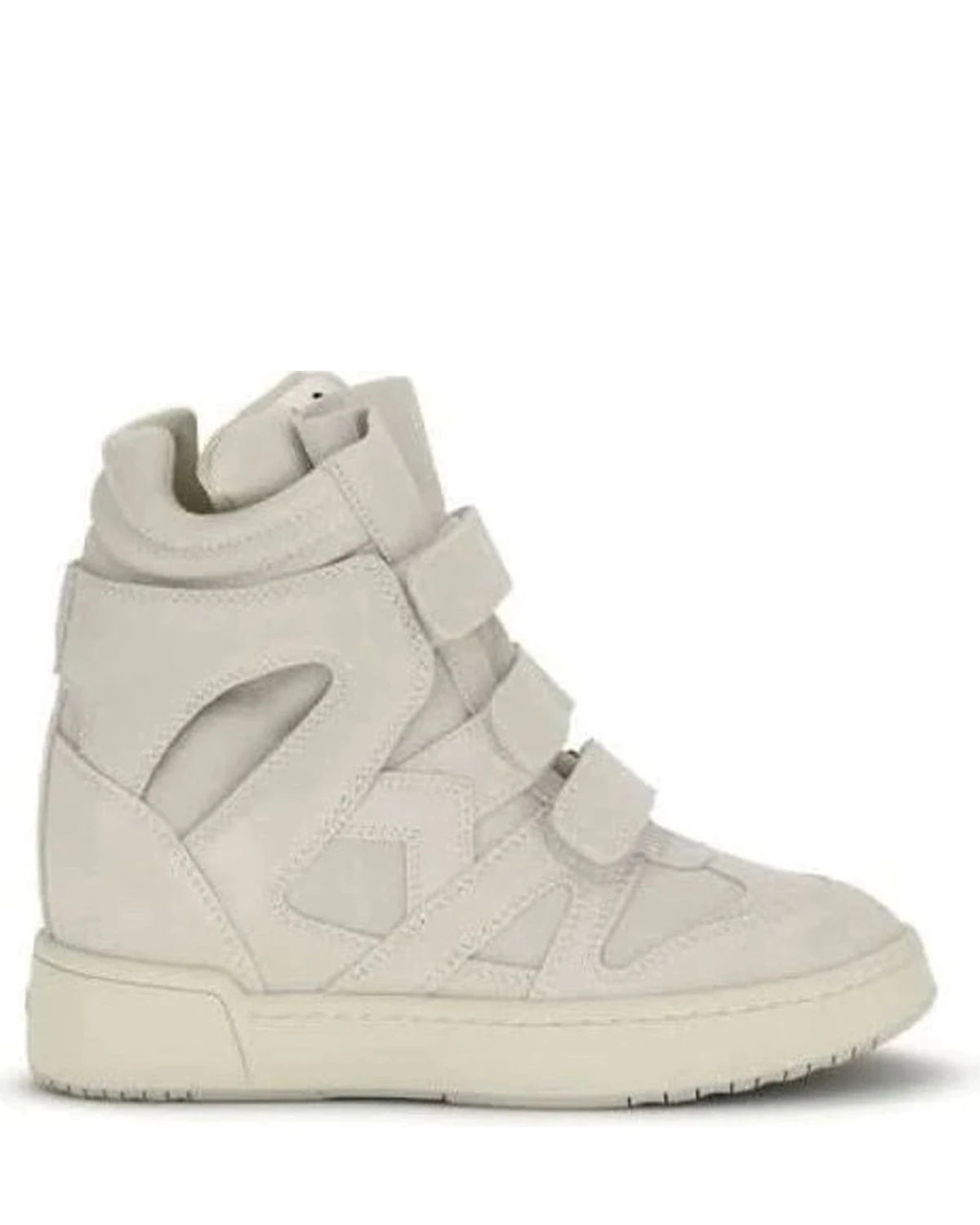 Beige Calf Leather Bos Taurus Platform Sneakers Glam Steals