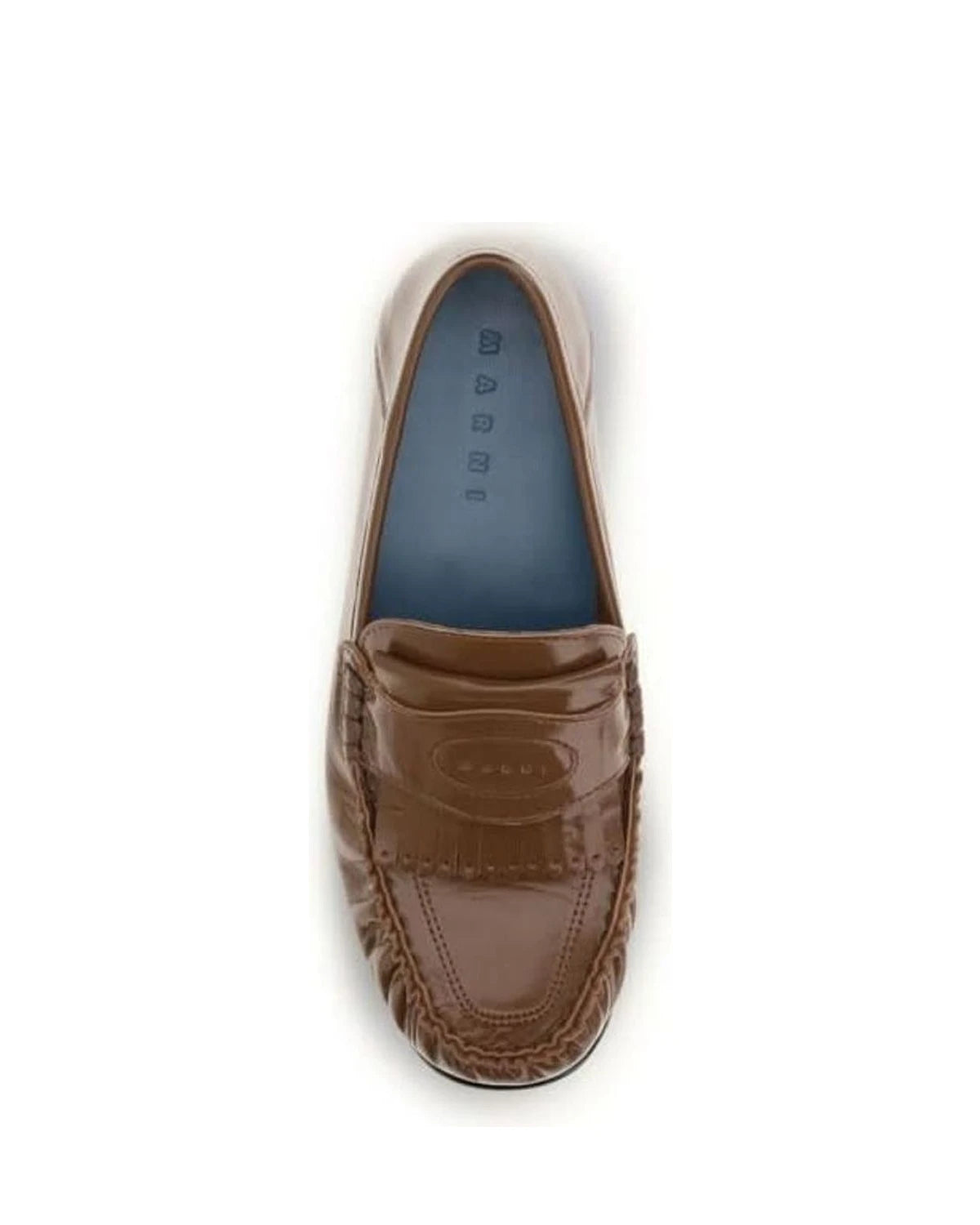 Brown Lamb Ovis Aries Aries Slip-On Loafers Glam Steals