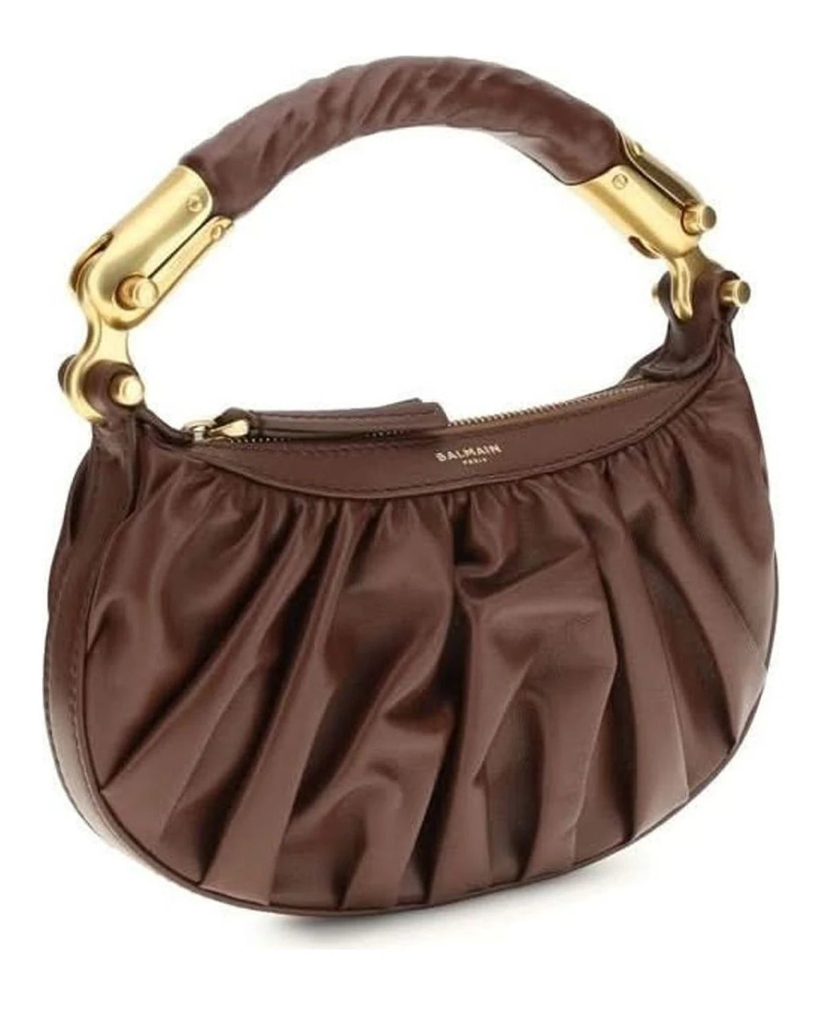 Balmain Brown Shoulder Bag Glam Steals