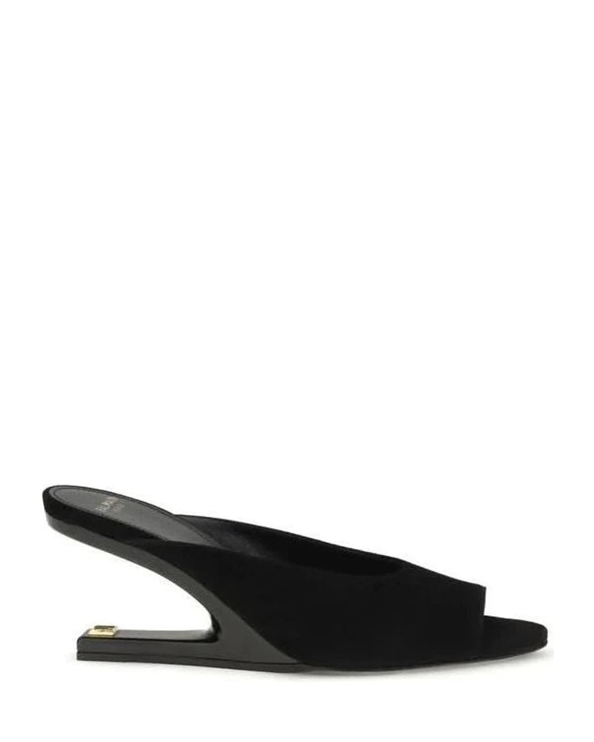 Balmain Black Mules Glam Steals