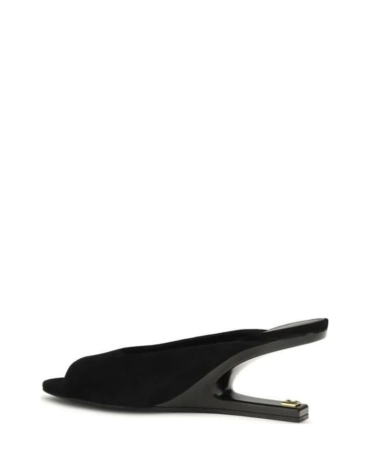 Balmain Black Mules Glam Steals
