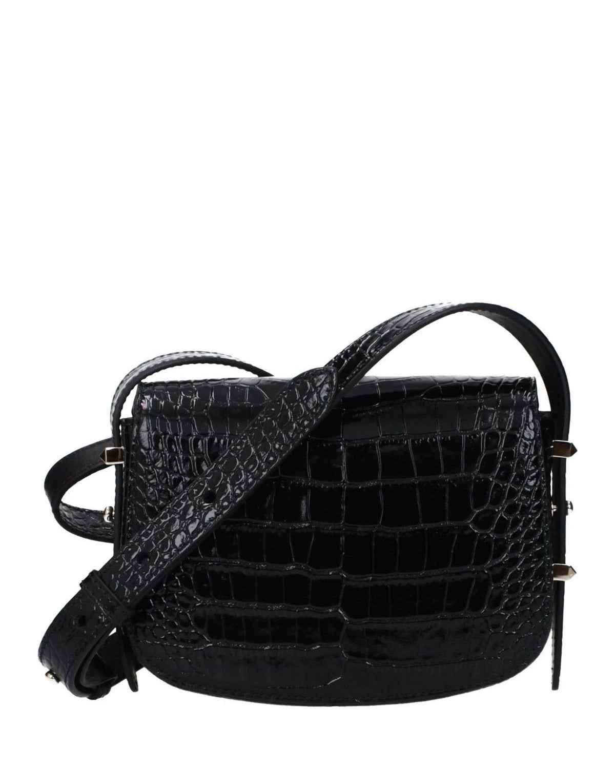 Jimmy Choo Black Leather Crossbody Bag Glam Steals