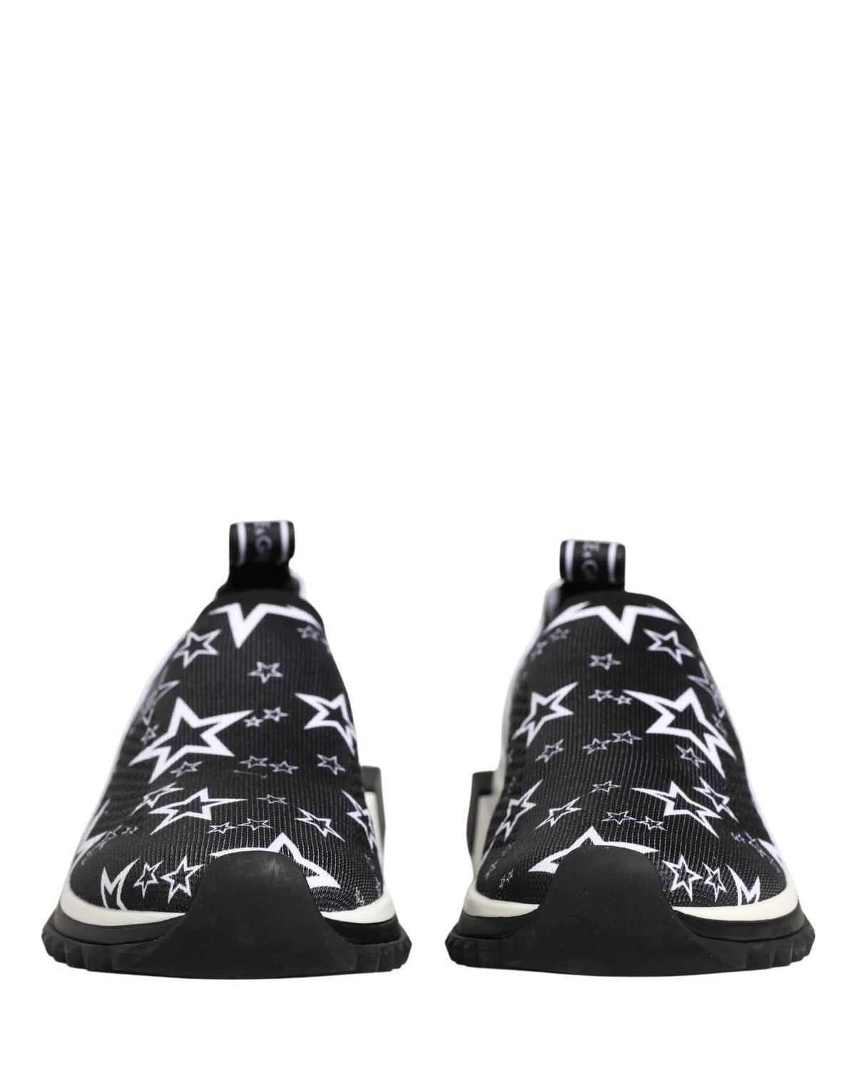 Dolce & Gabbana Black Stars Logo Sorrento Sneakers Shoes Glam Steals