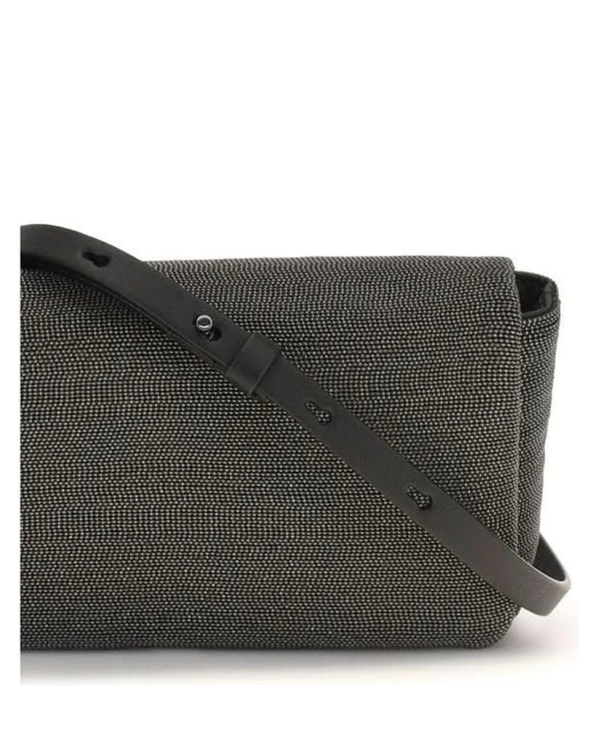 Brunello Cucinelli Black Leather Shoulder Bag Glam Steals