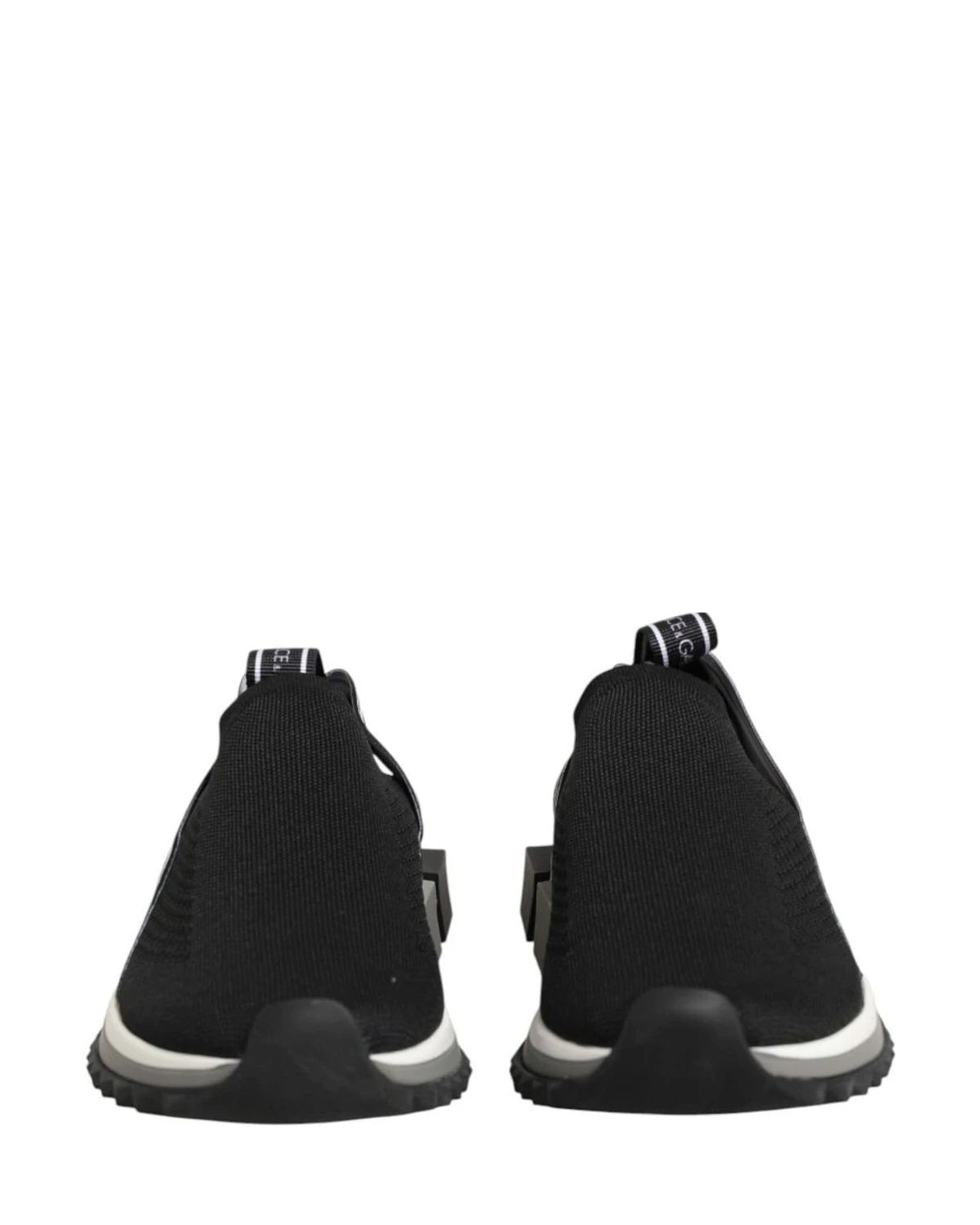 Dolce & Gabbana Black Slip On Sorrento Low Top Sneakers Glam Steals
