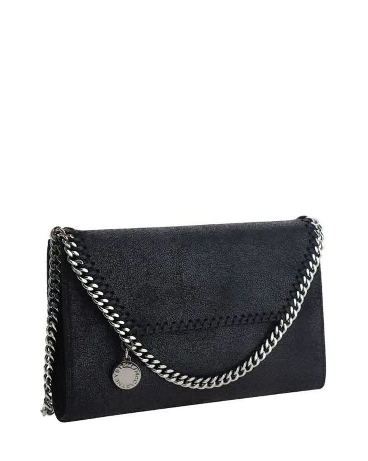 Stella Mccartney Black Polyester Shoulder Bag Glam Steals