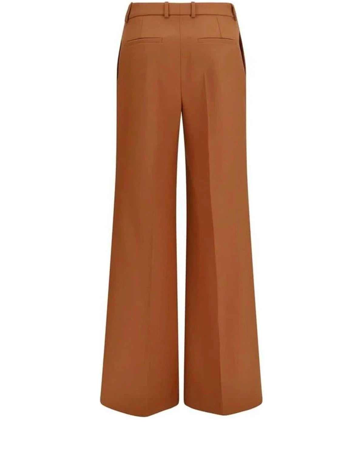 Chloé Trouser in orange, Cotton — view 2