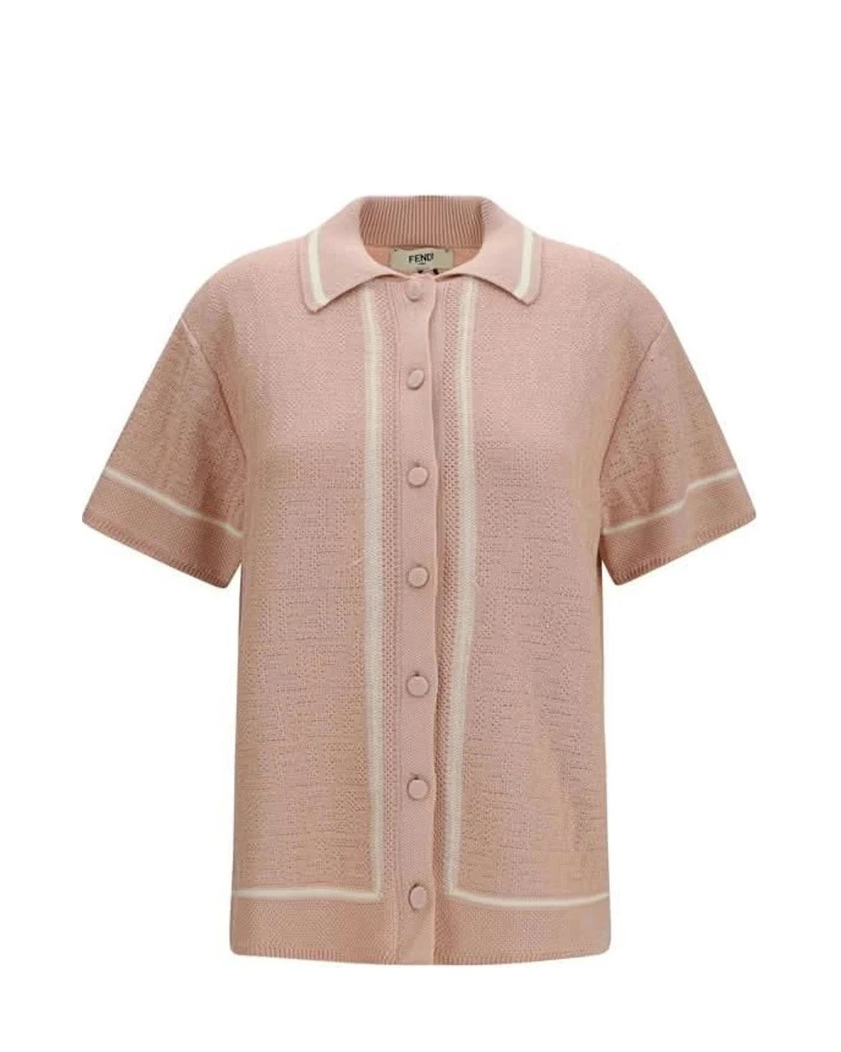 Fendi Dress Shirt in pink, Cotton