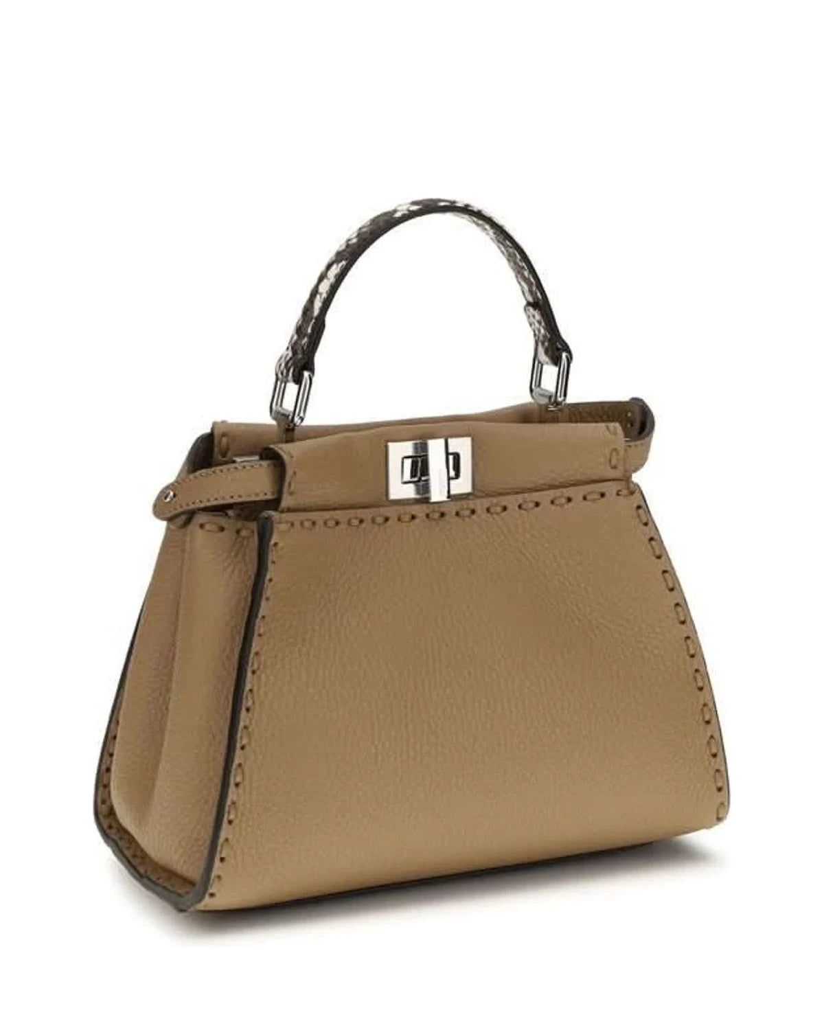 Fendi Beige Shoulder Bag