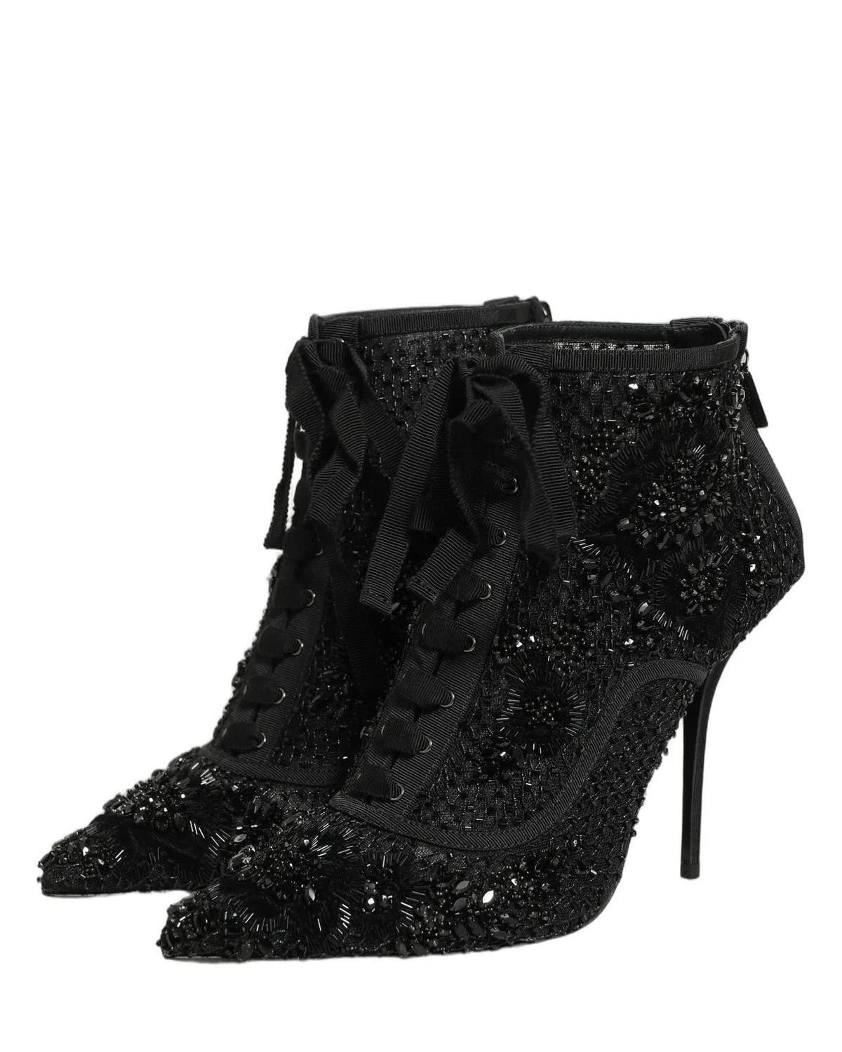 Dolce & Gabbana Black Ankle Boots
