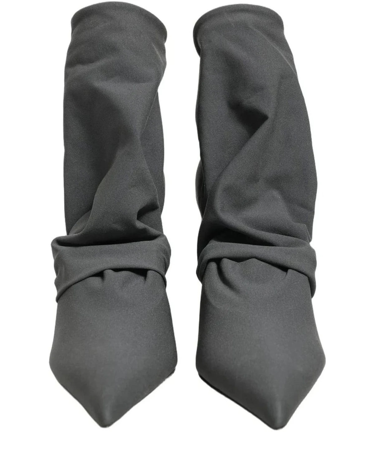 Dolce & Gabbana Socks Gray Ankle Boots