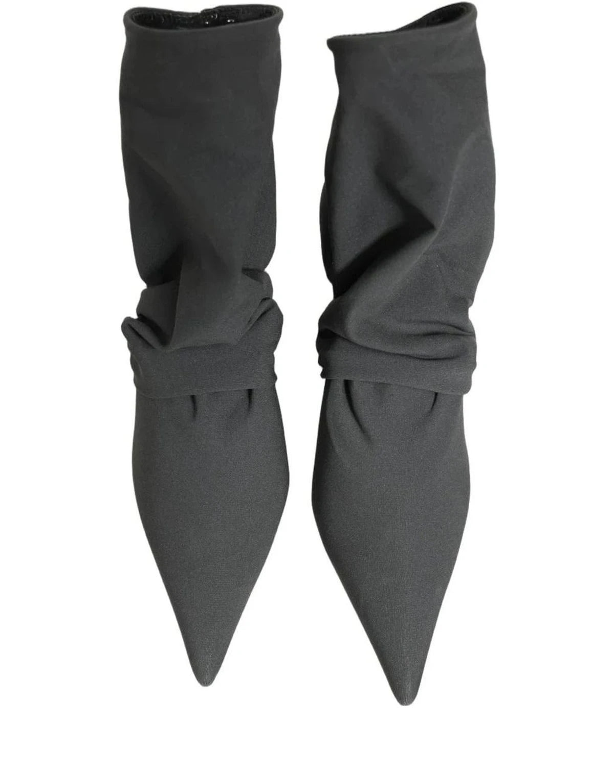 Dolce & Gabbana Socks Gray Ankle Boots