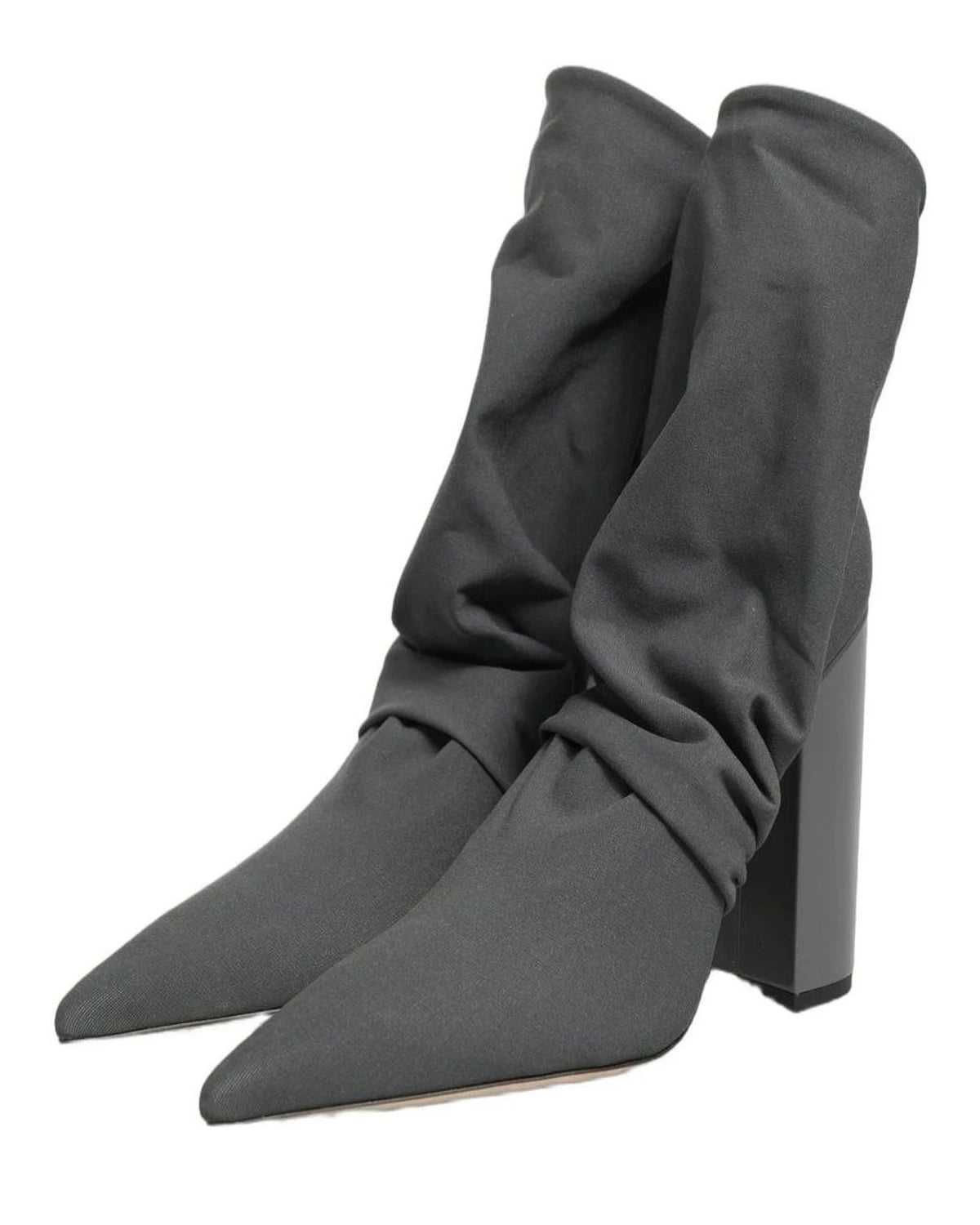 Dolce & Gabbana Socks Gray Ankle Boots