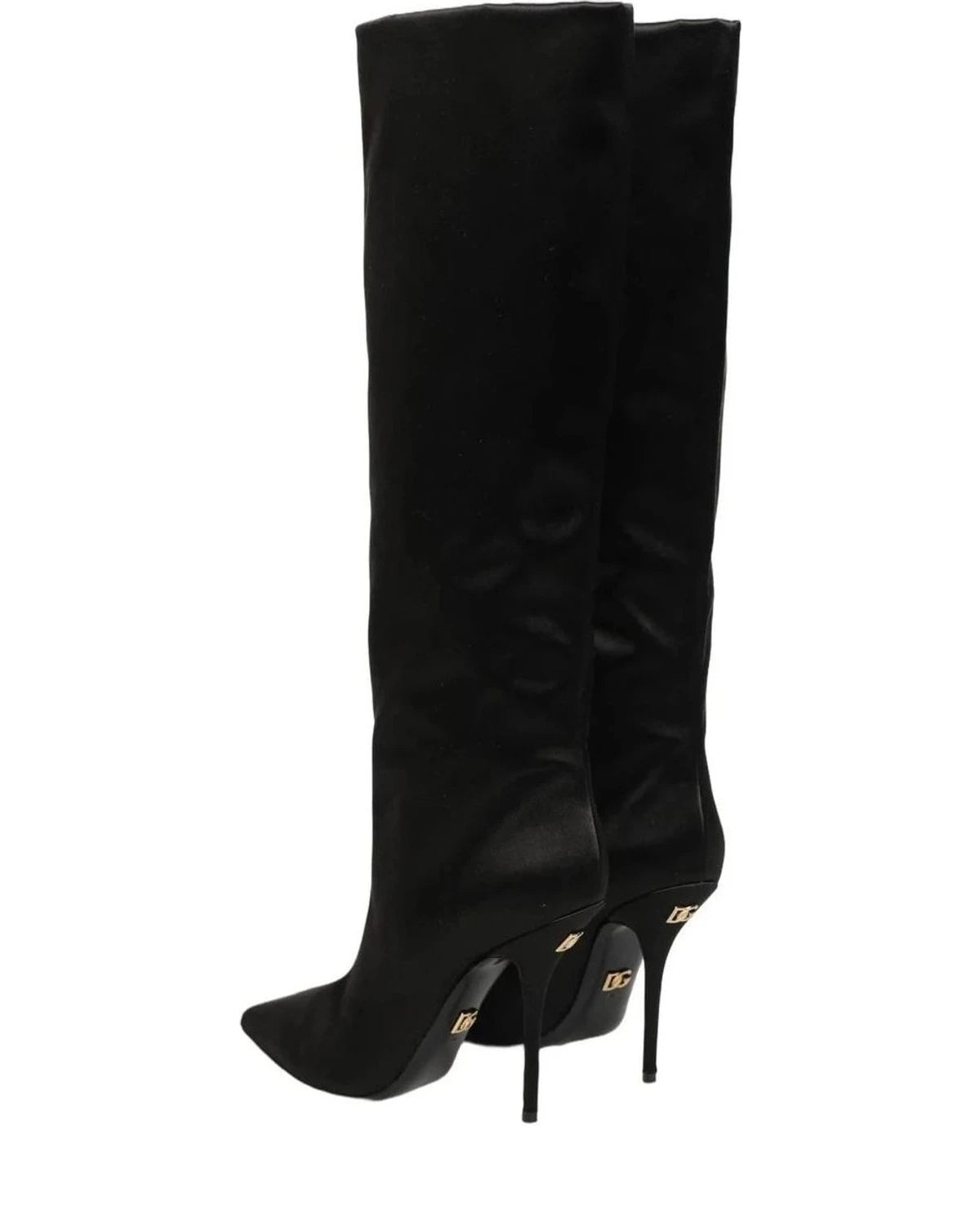 Dolce & Gabbana Black Stiletto Boots