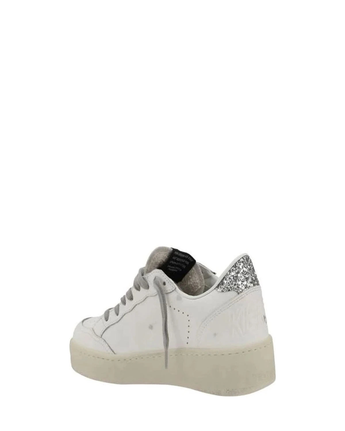 Golden Goose Silver Sneakers
