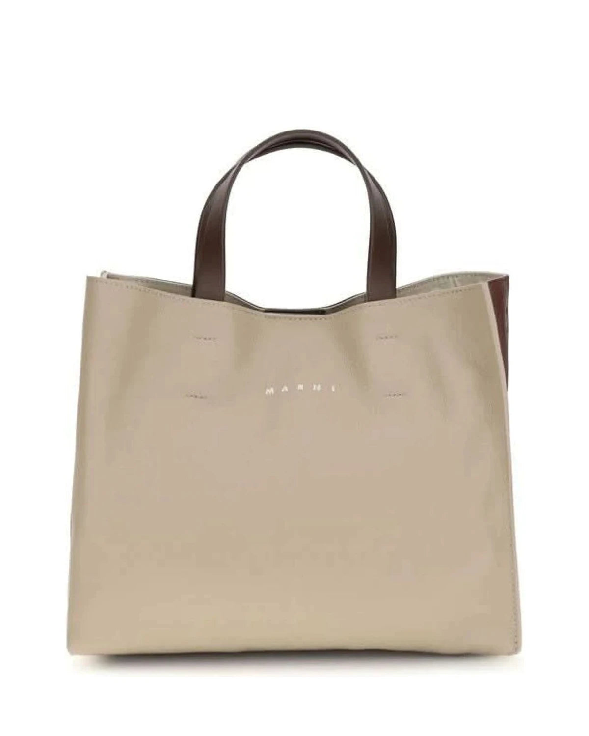 Marni Beige Tote Bag