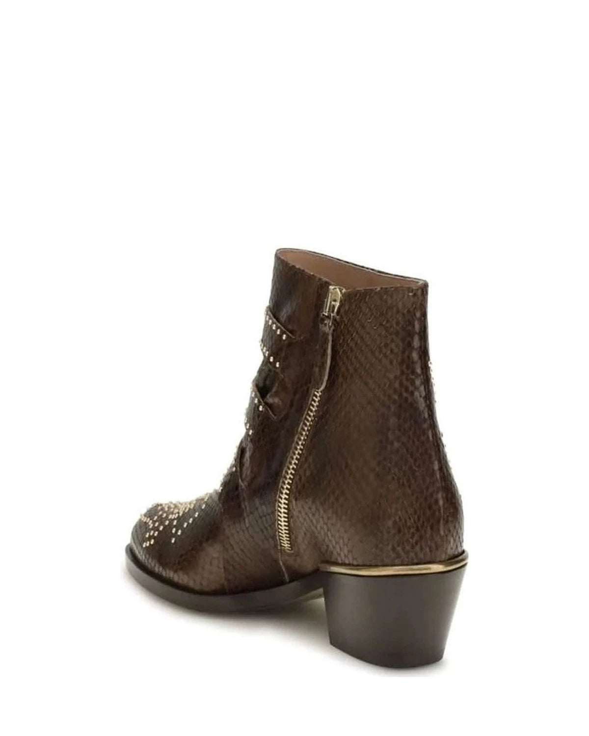 Chloé Brown Ankle Boots