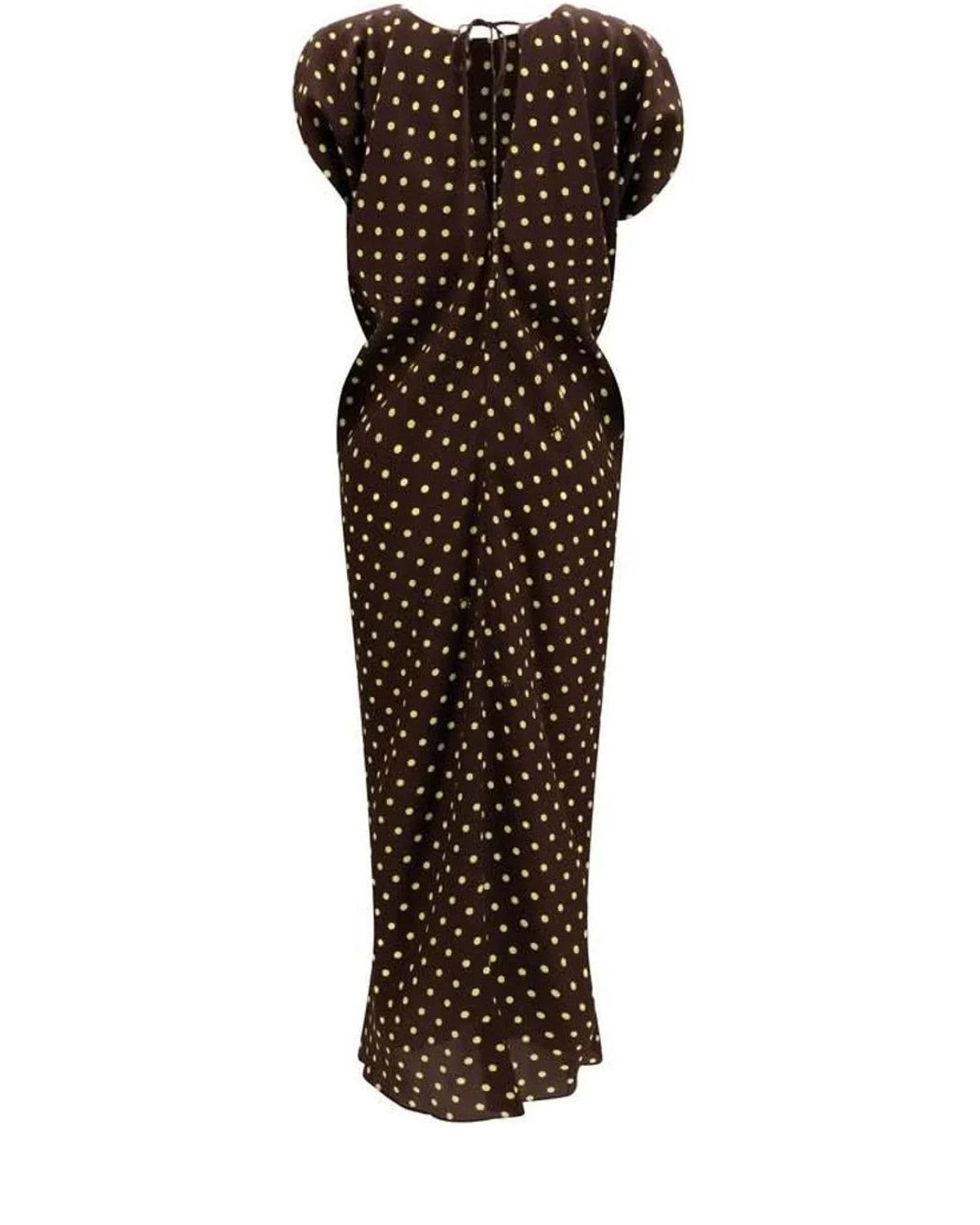 Marni Dresse in brown, Silk — view 2