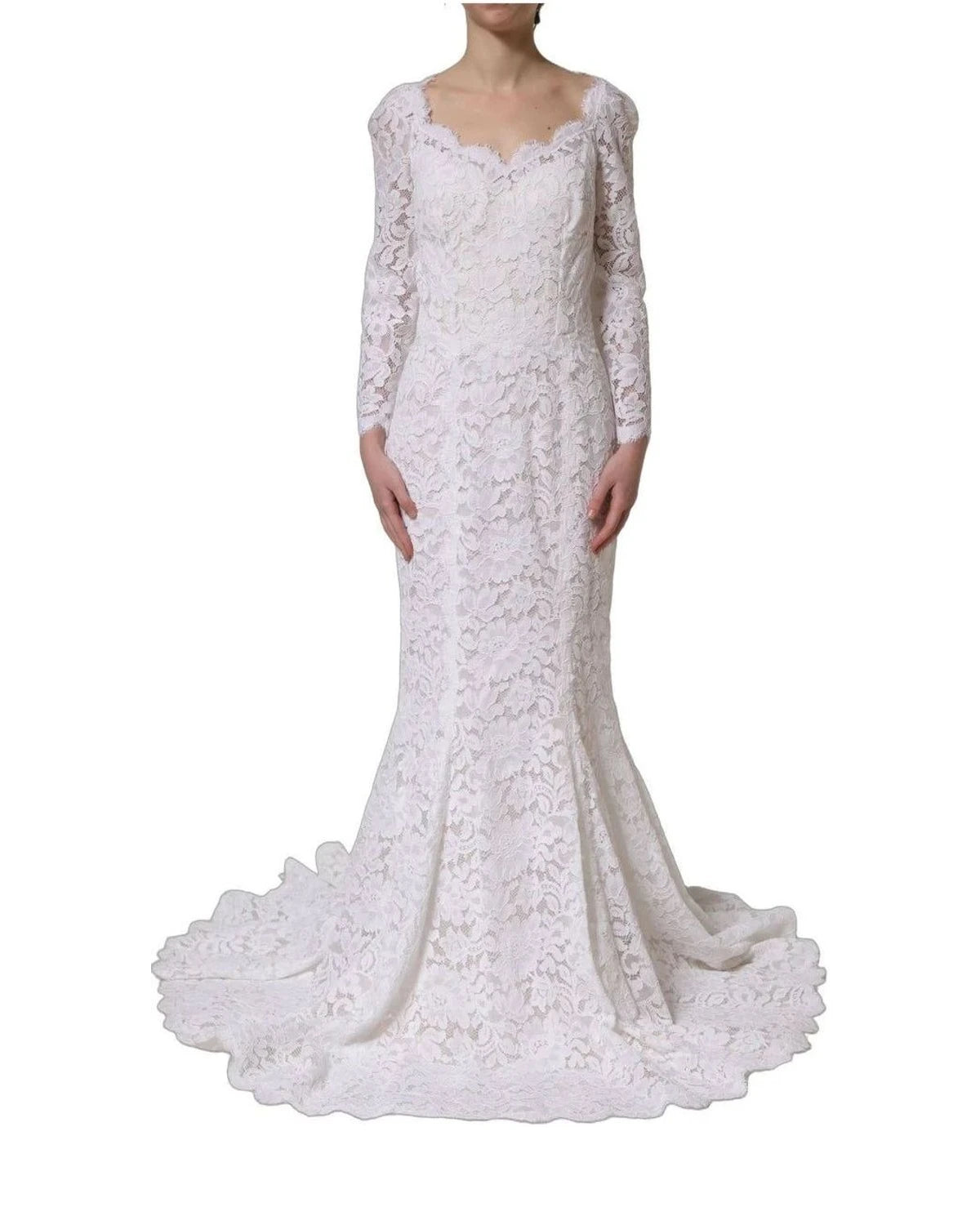 Dolce & Gabbana Wedding Dresse in white, Silk — view 3