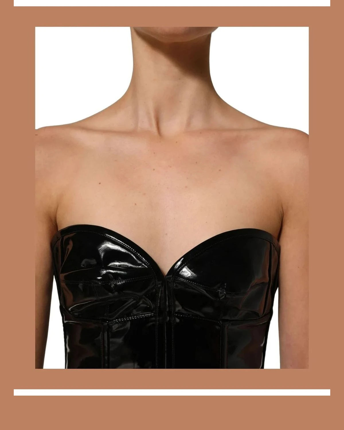 Dolce & Gabbana Dresse in black, Polyurethane โ view 6
