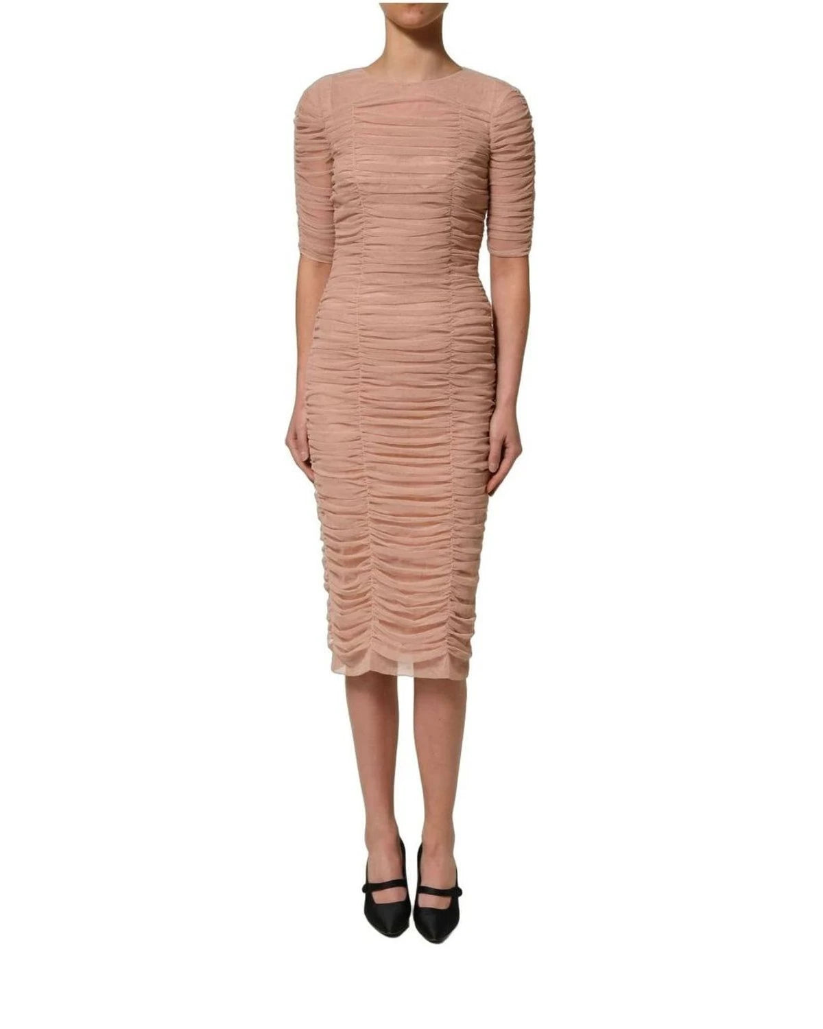 Dolce & Gabbana Dresse in beige, Silk — view 2
