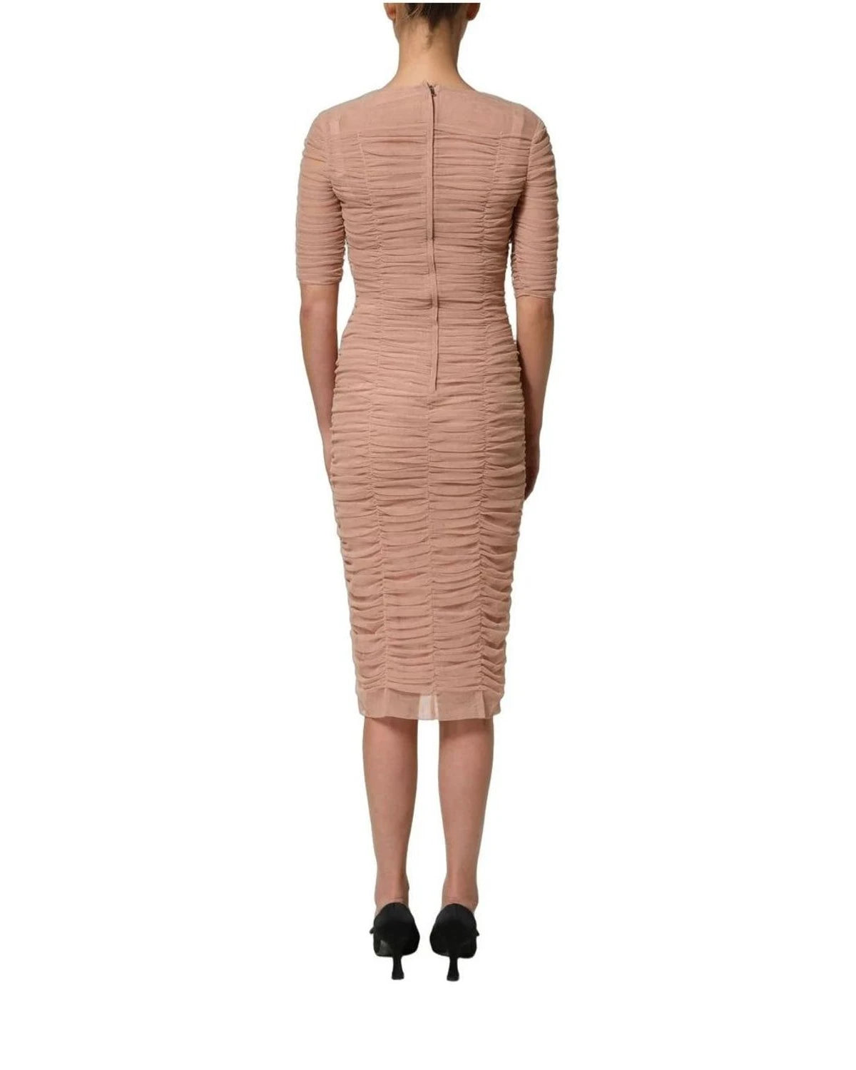 Dolce & Gabbana Dresse in beige, Silk — view 5