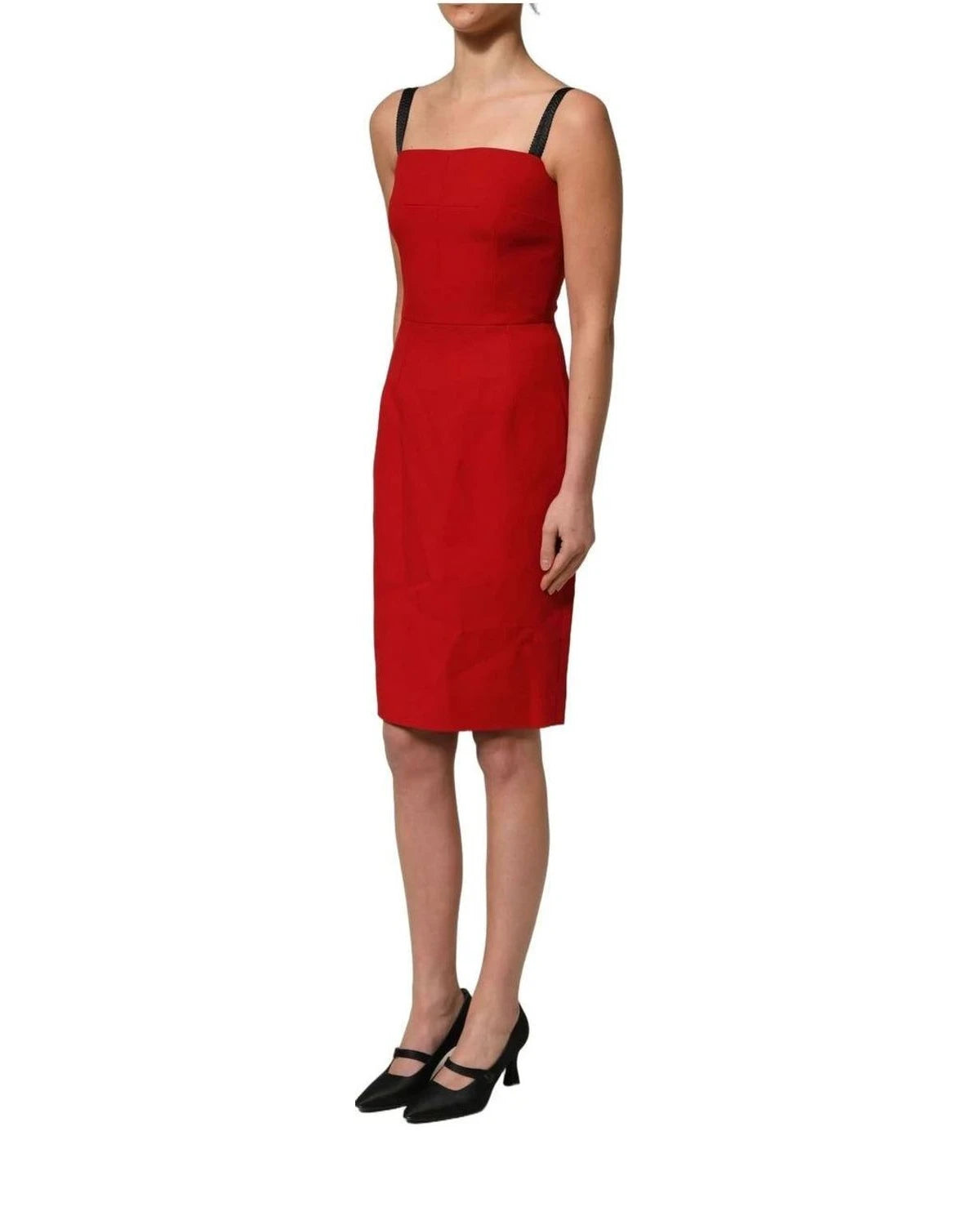 Dolce & Gabbana Dresse in red, Polyester — view 4