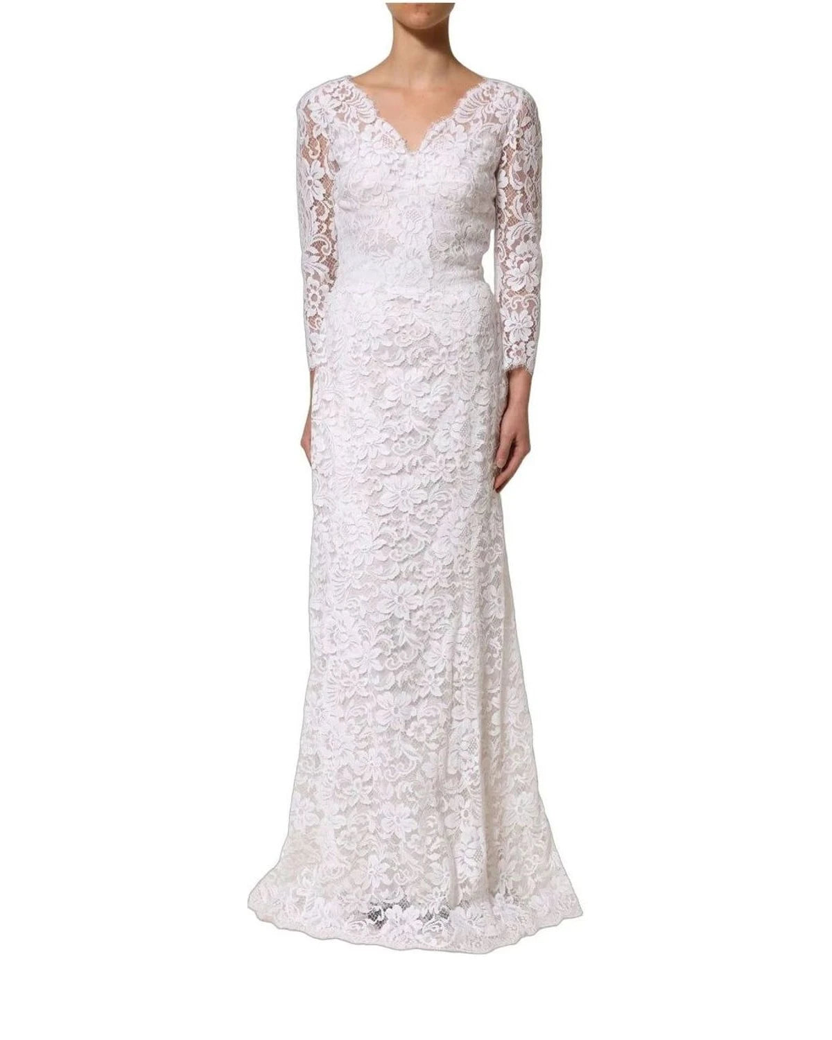 Dolce & Gabbana Dresse in white, Silk — view 2