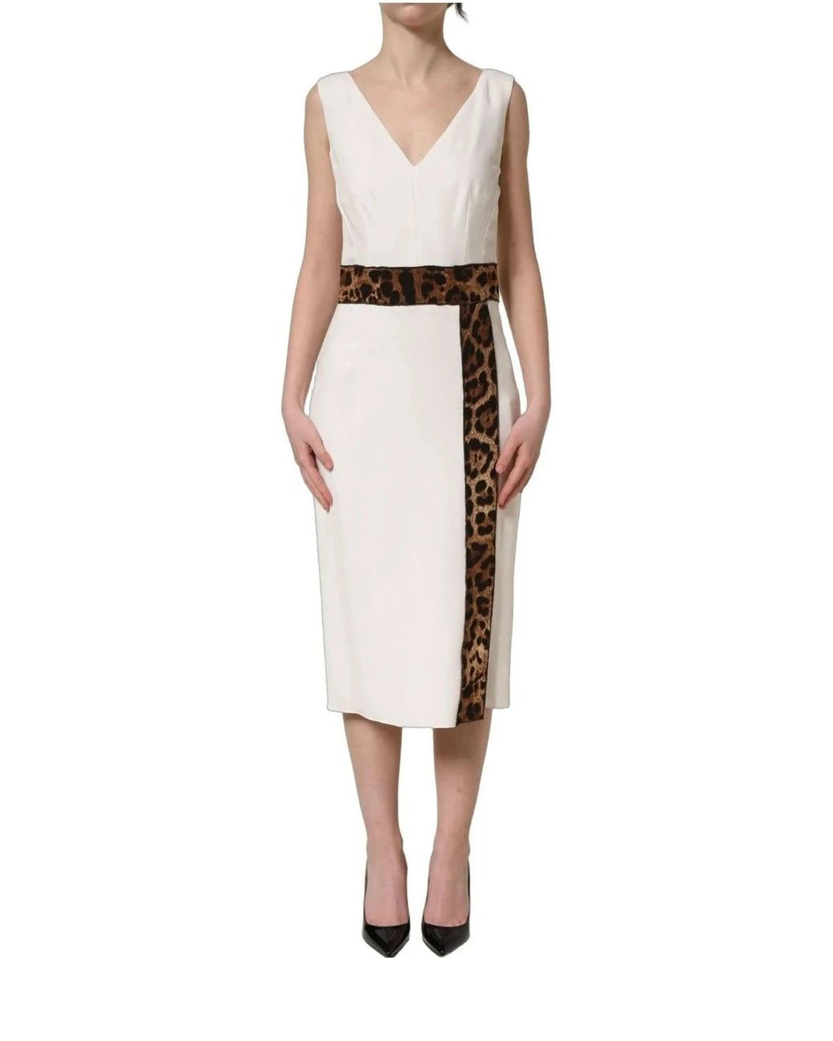 Dolce & Gabbana Dresse in white, Silk — view 2