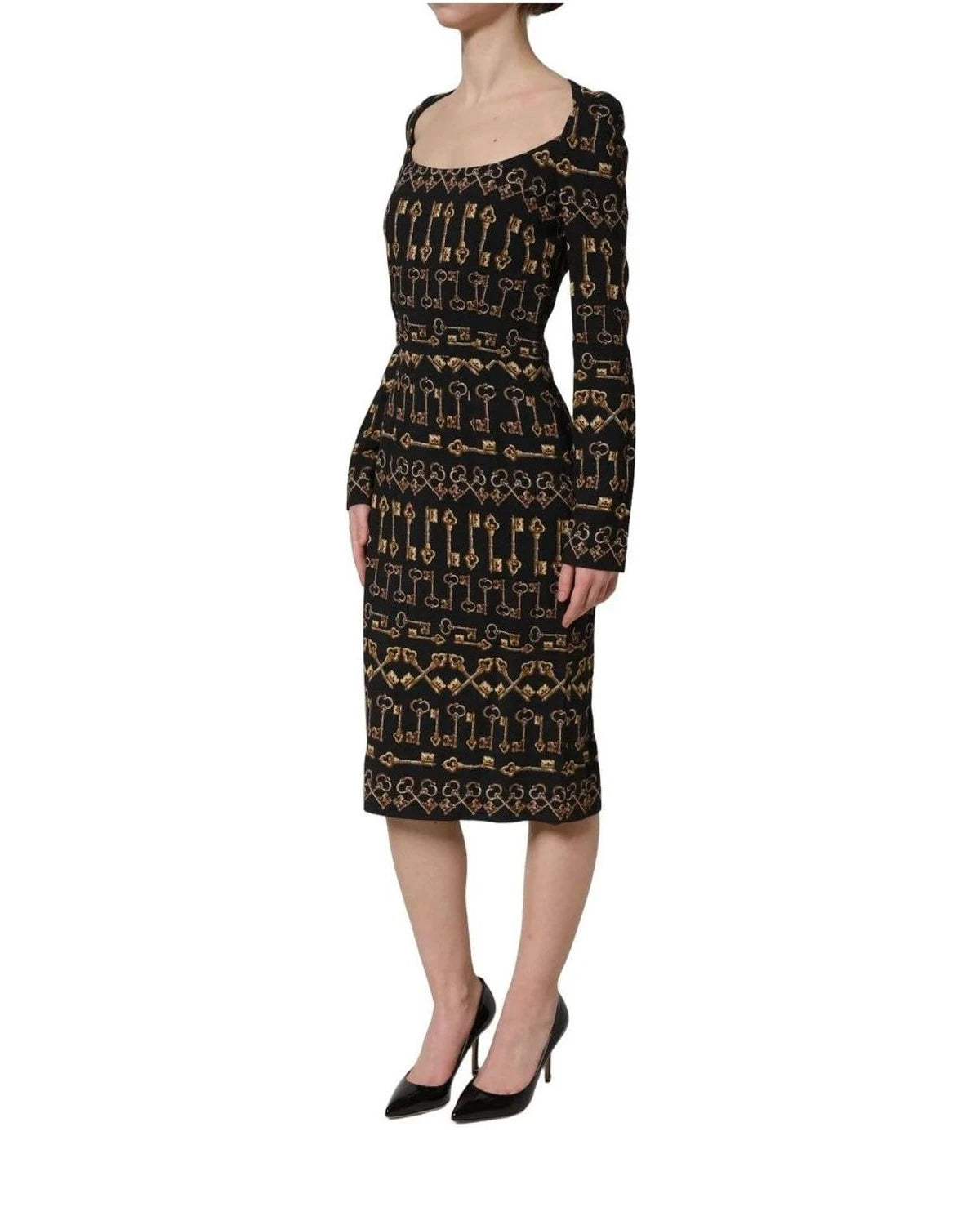 Dolce & Gabbana Dresse in black, Silk — view 4