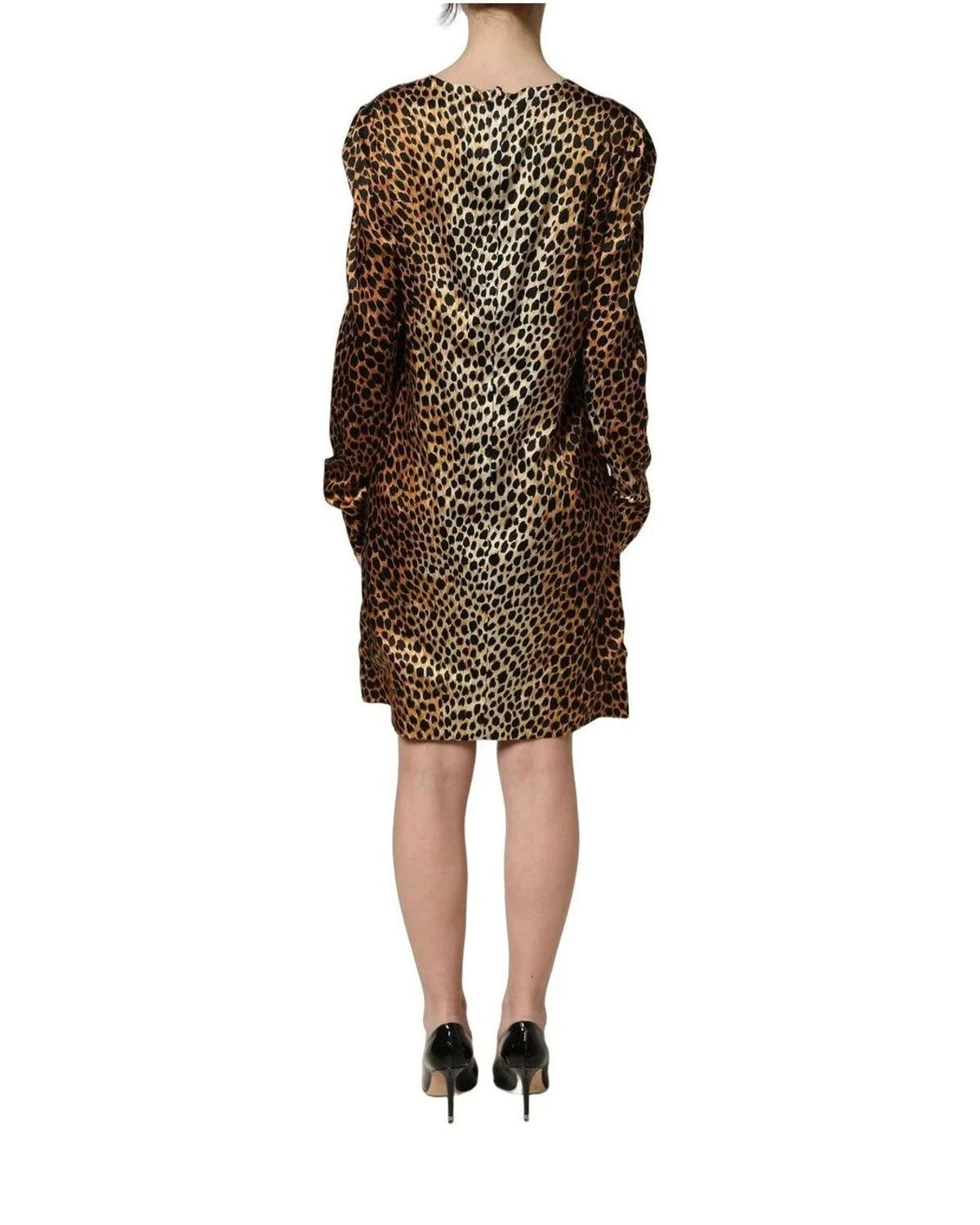 Dolce & Gabbana Dresse in brown, Silk