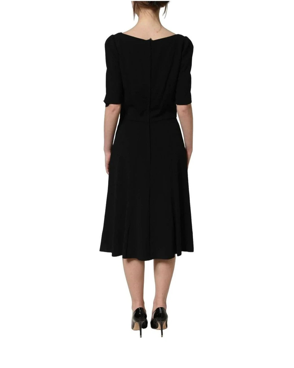 Dolce & Gabbana Dresse in black, Silk — view 5