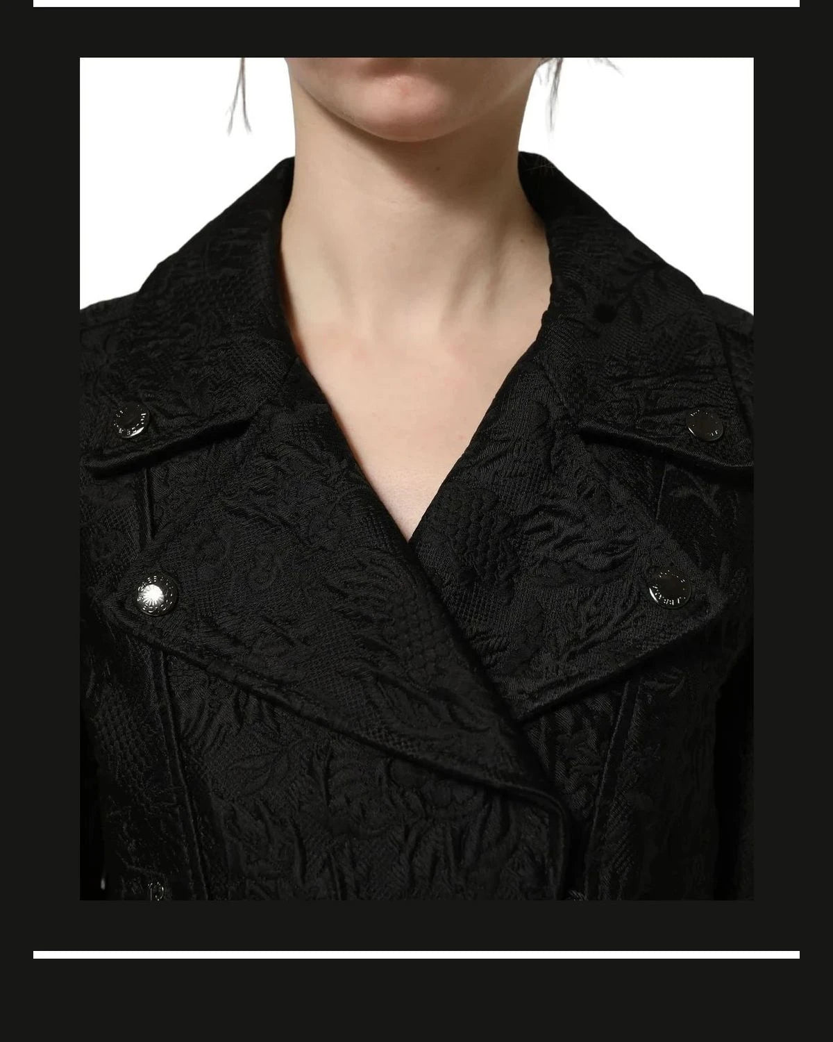 Dolce & Gabbana Bomber Jacket in black, Polyester — view 2