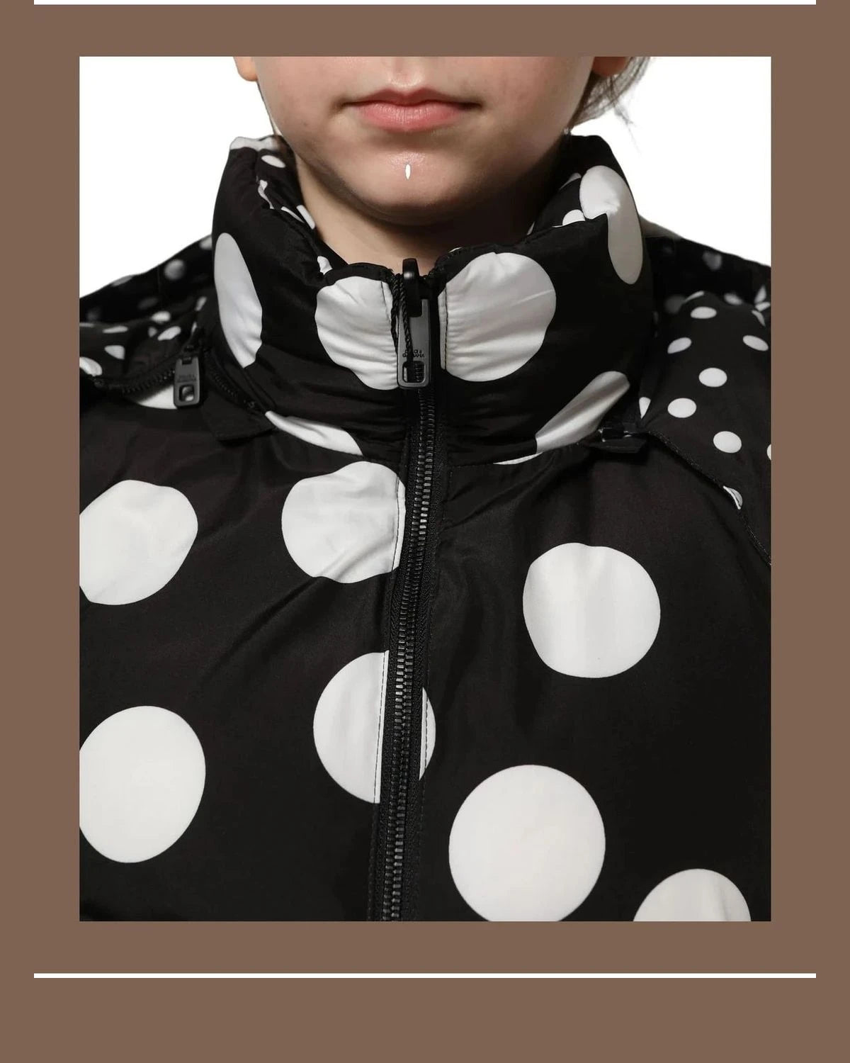 Dolce & Gabbana Puffer Jacket in black, Polyester — view 6